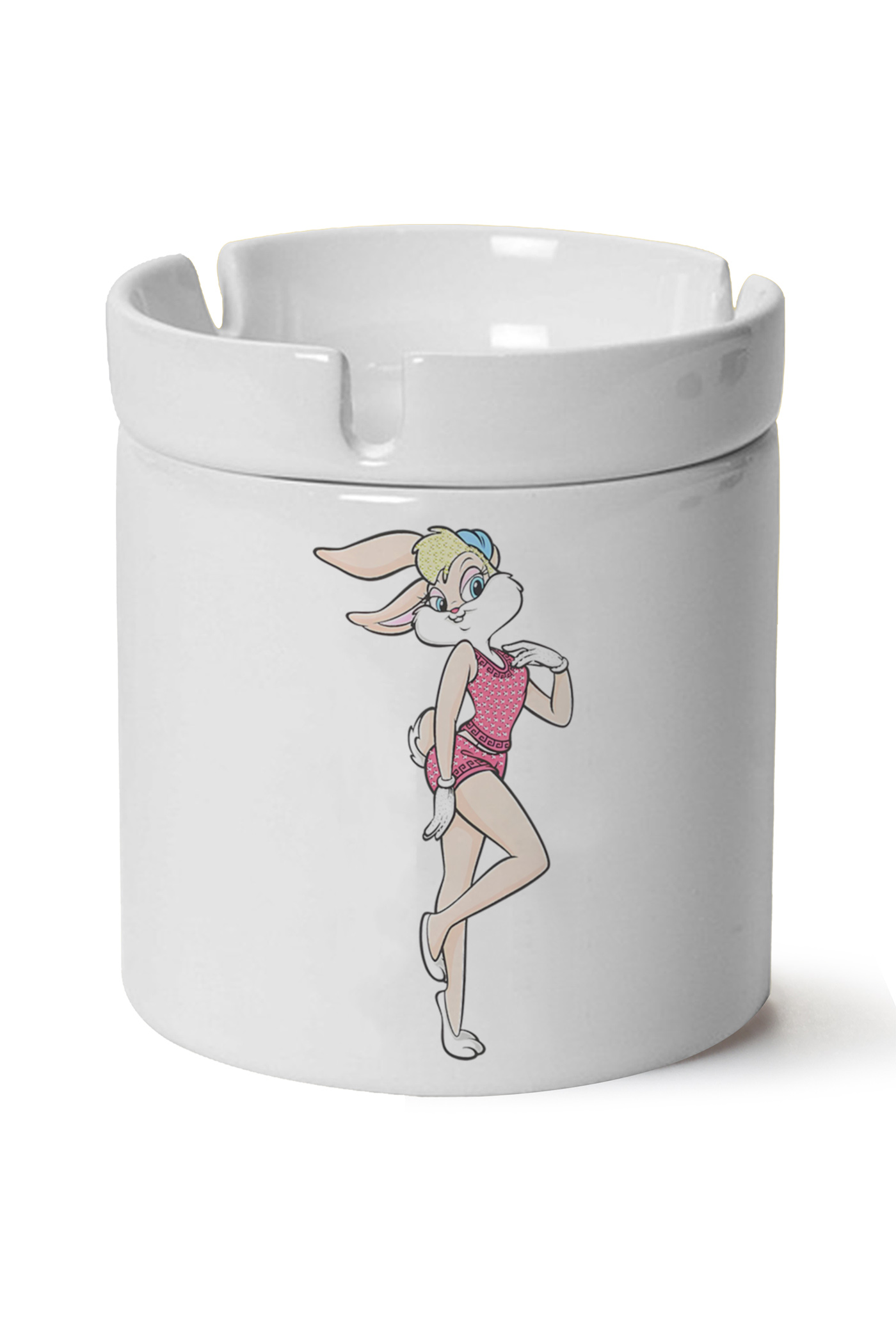 Lola Buny Baskılı Porselen At Söndür Küllük