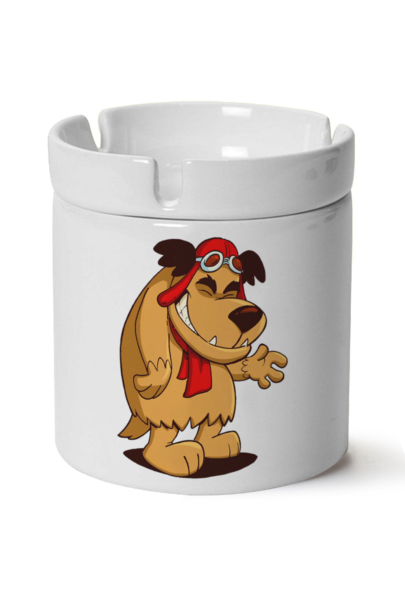 Mudley Baskılı Porselen At Söndür Küllük