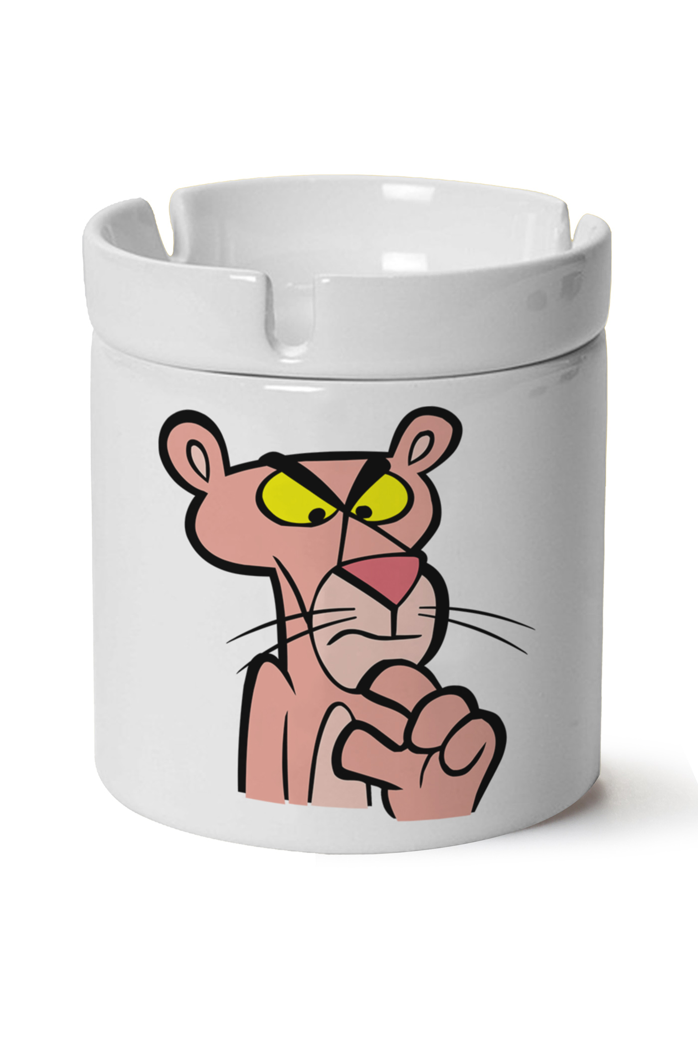 Pink Panther Baskılı Porselen At Söndür Küllük