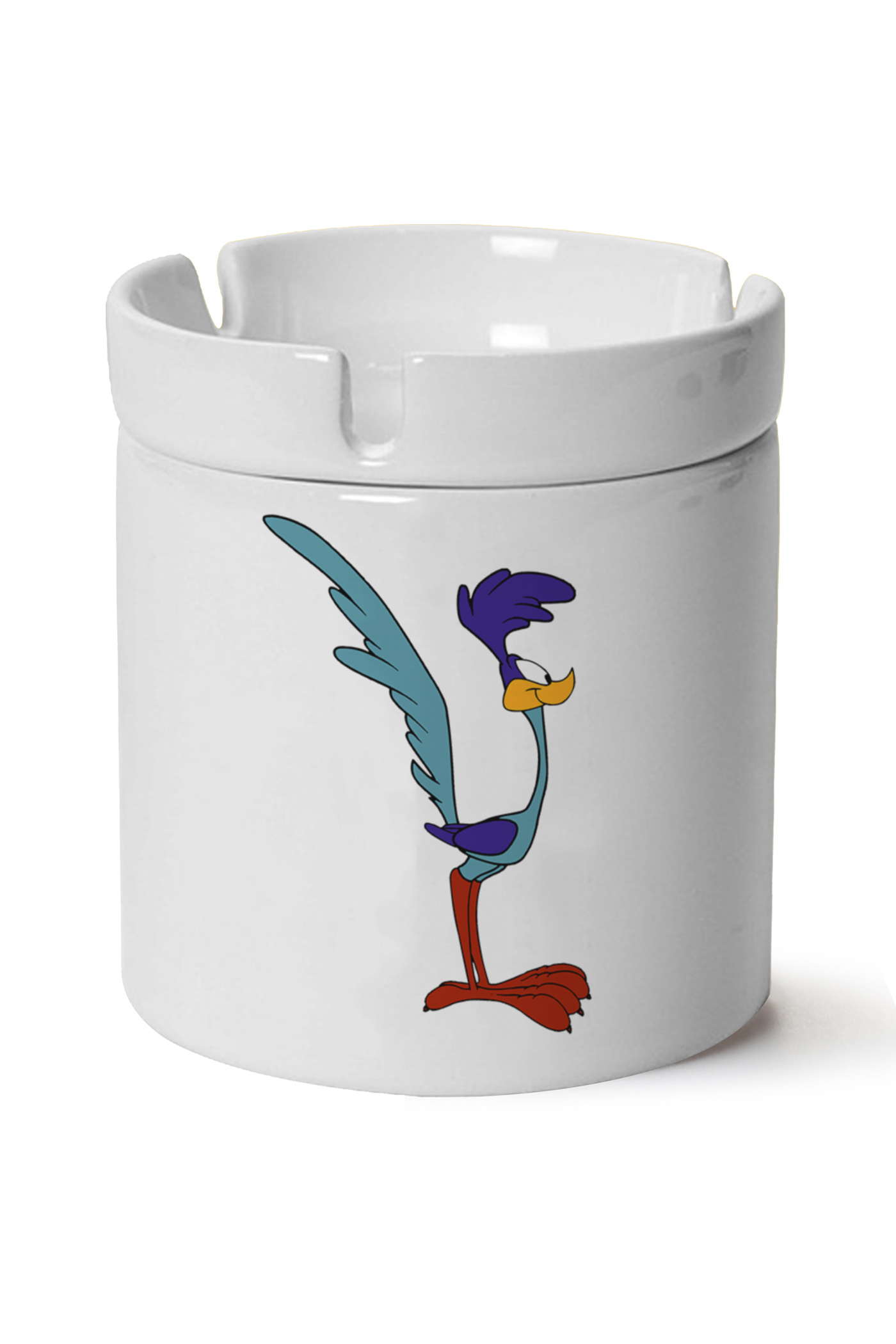 Road Runner Baskılı Porselen At Söndür Küllük