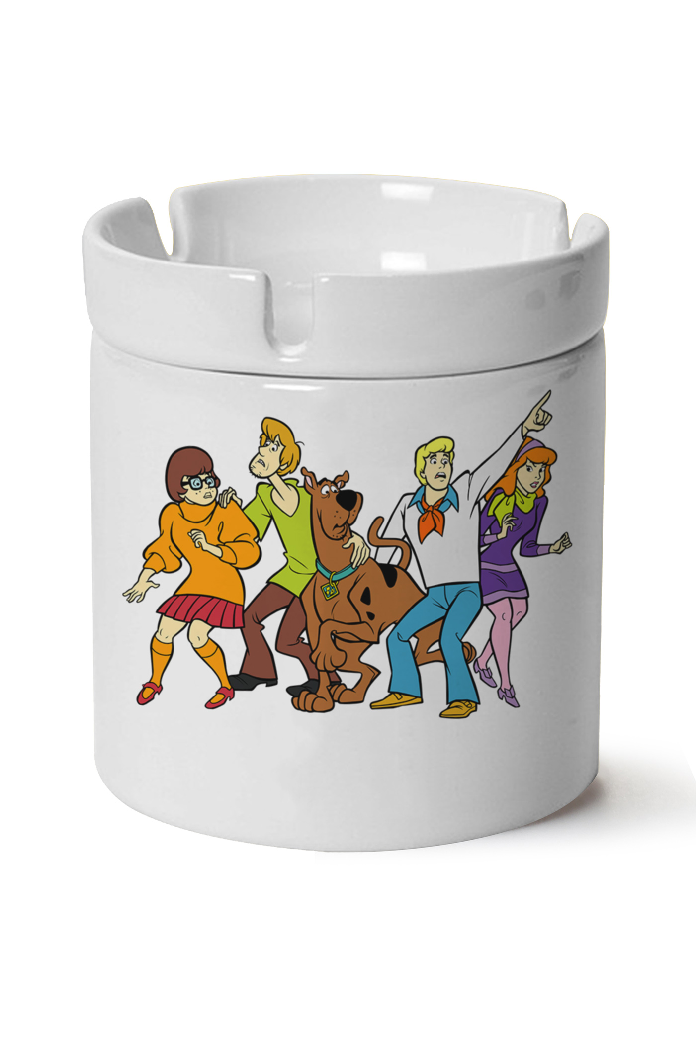 Scooby Doo Ekibi Baskılı Porselen At Söndür Küllük