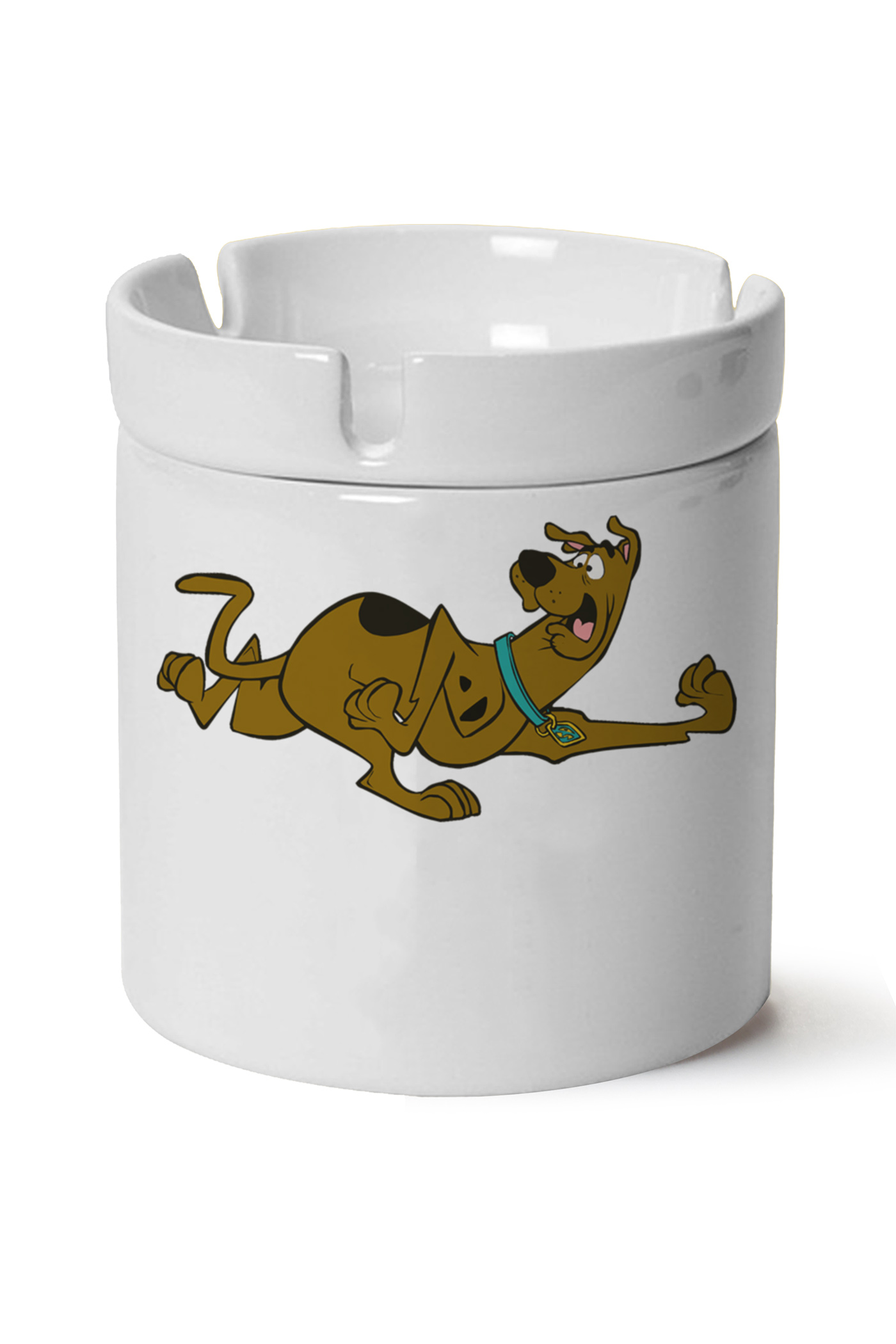 Scooby Doo Baskılı Porselen At Söndür Küllük