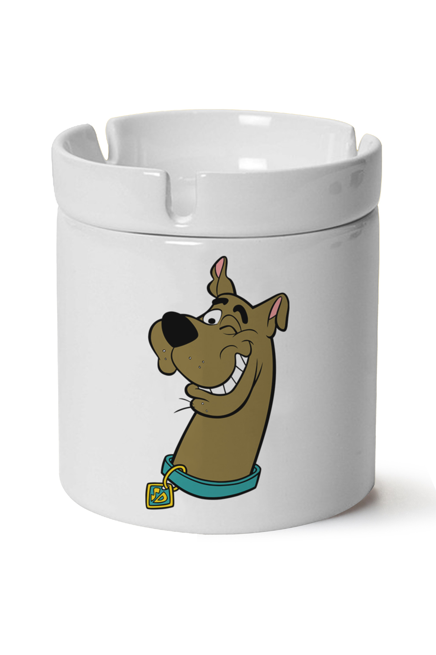 Scooby Doo Baskılı Porselen At Söndür Küllük