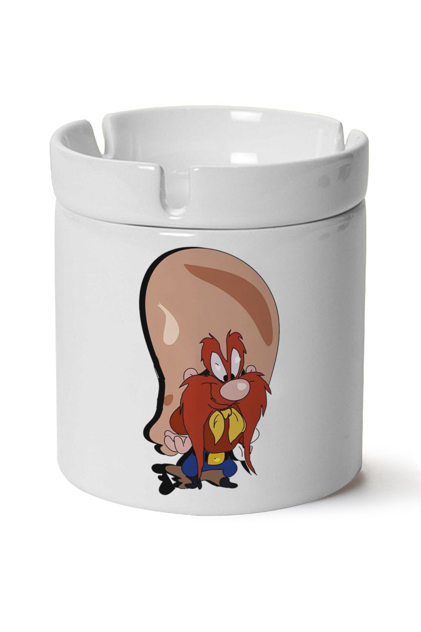 Yosemite Sam Baskılı Porselen At Söndür Küllük
