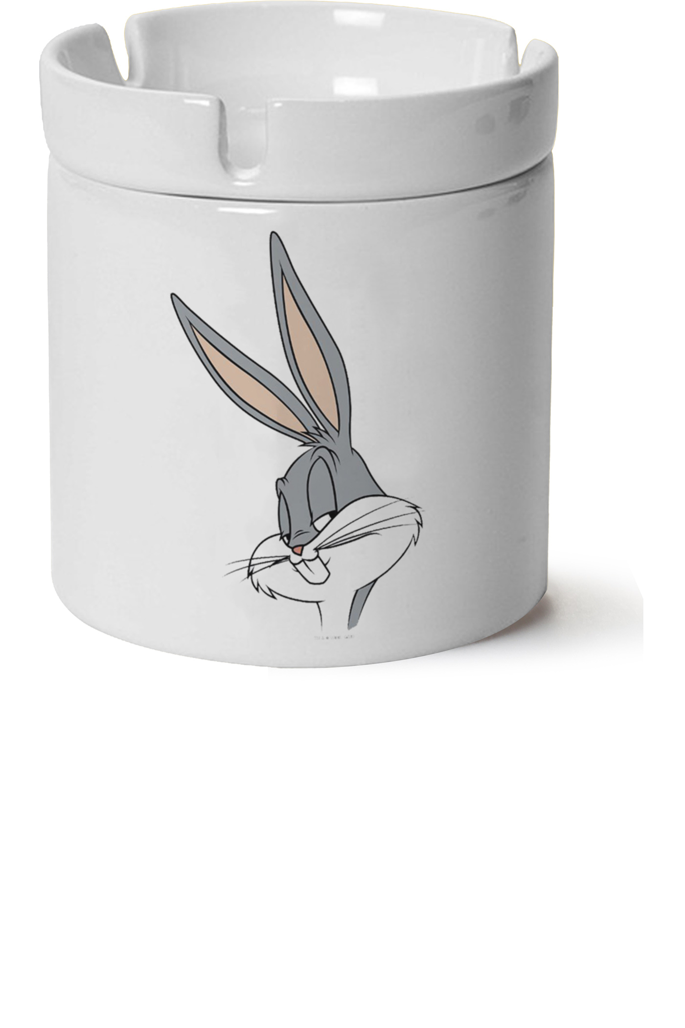 Bugs Bunny Baskılı Porselen At Söndür Küllük