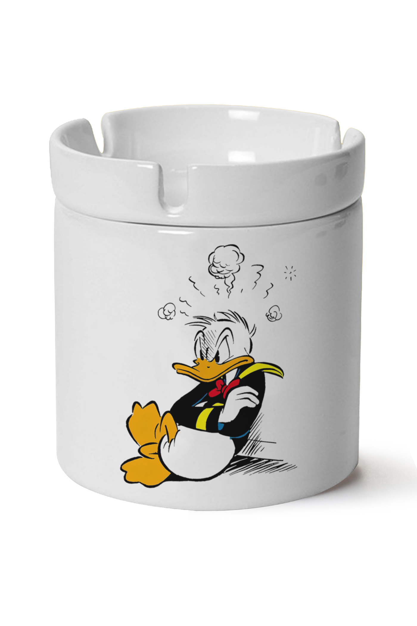 Donald Duck Baskılı Porselen At Söndür Küllük