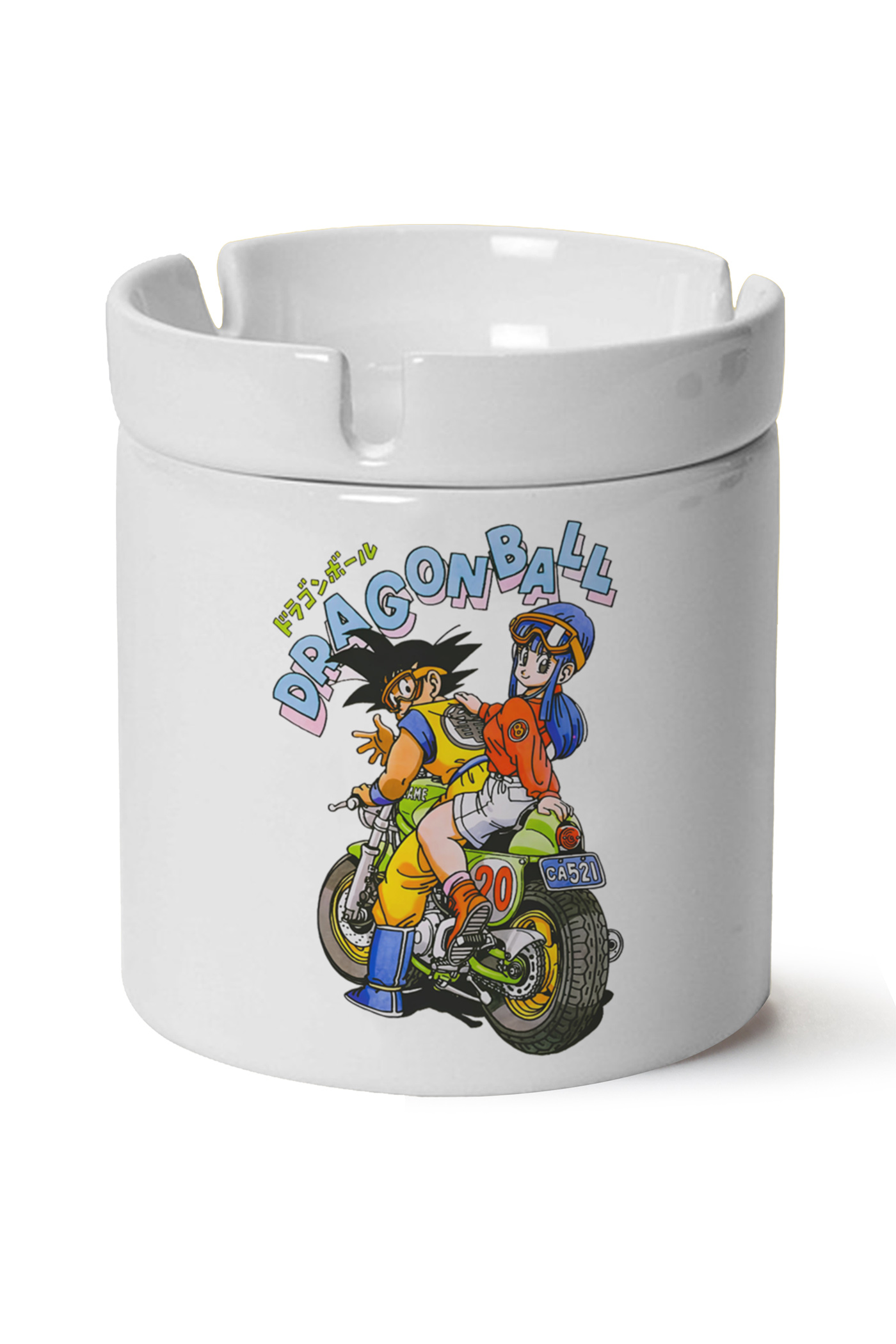 dragon ball Baskılı Porselen At Söndür Küllük