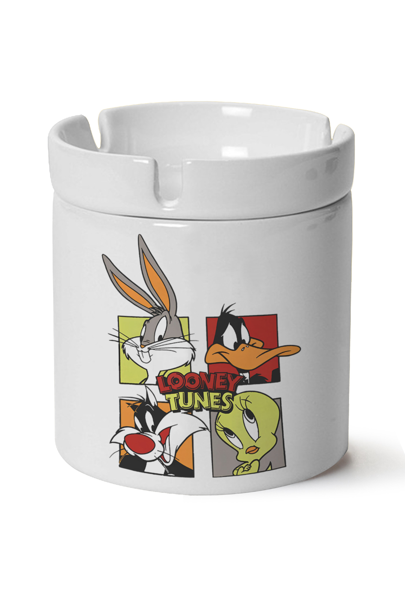 Looney Tunes Baskılı Porselen At Söndür Küllük