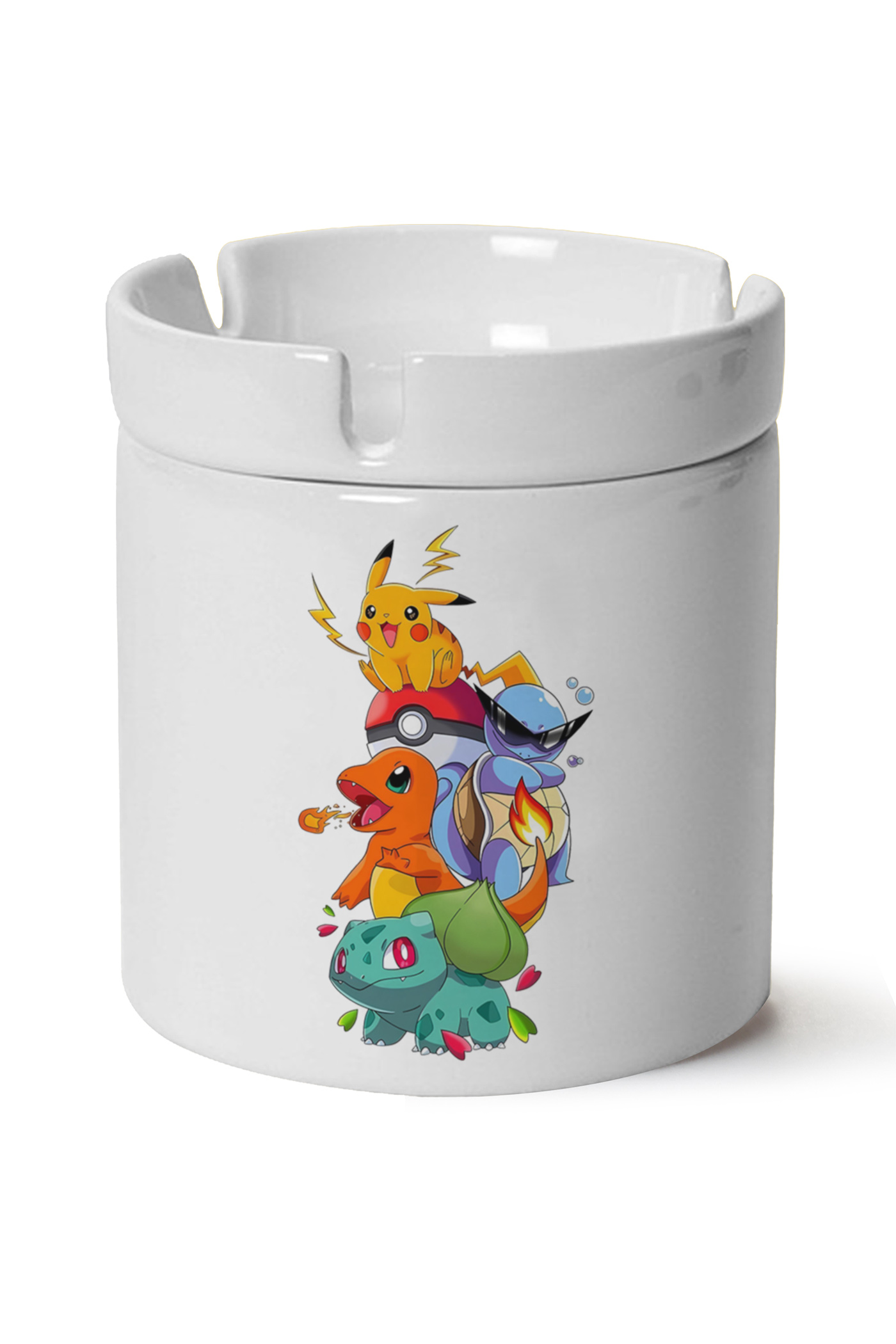 Pokemon Baskılı Porselen At Söndür Küllük