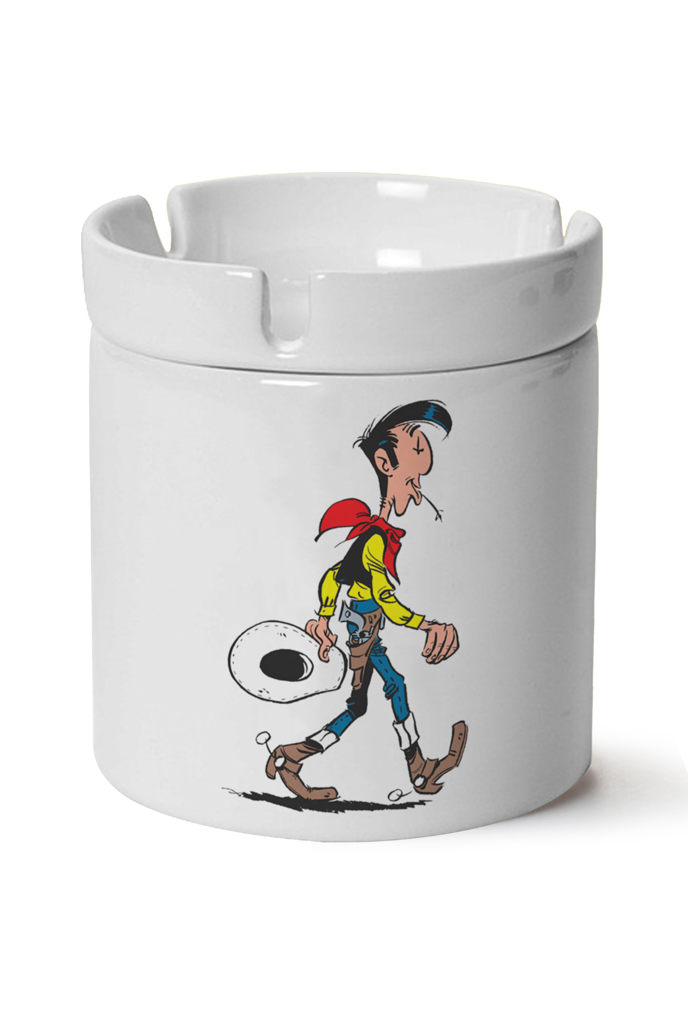 Red Kit Baskılı Porselen At Söndür Küllük