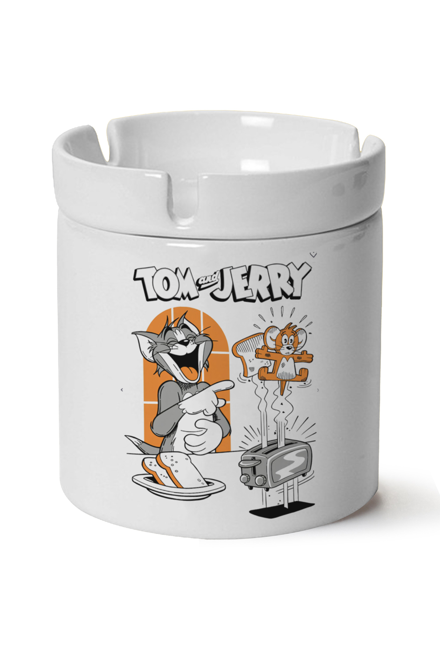 Tom&Jerry Baskılı Porselen At Söndür Küllük