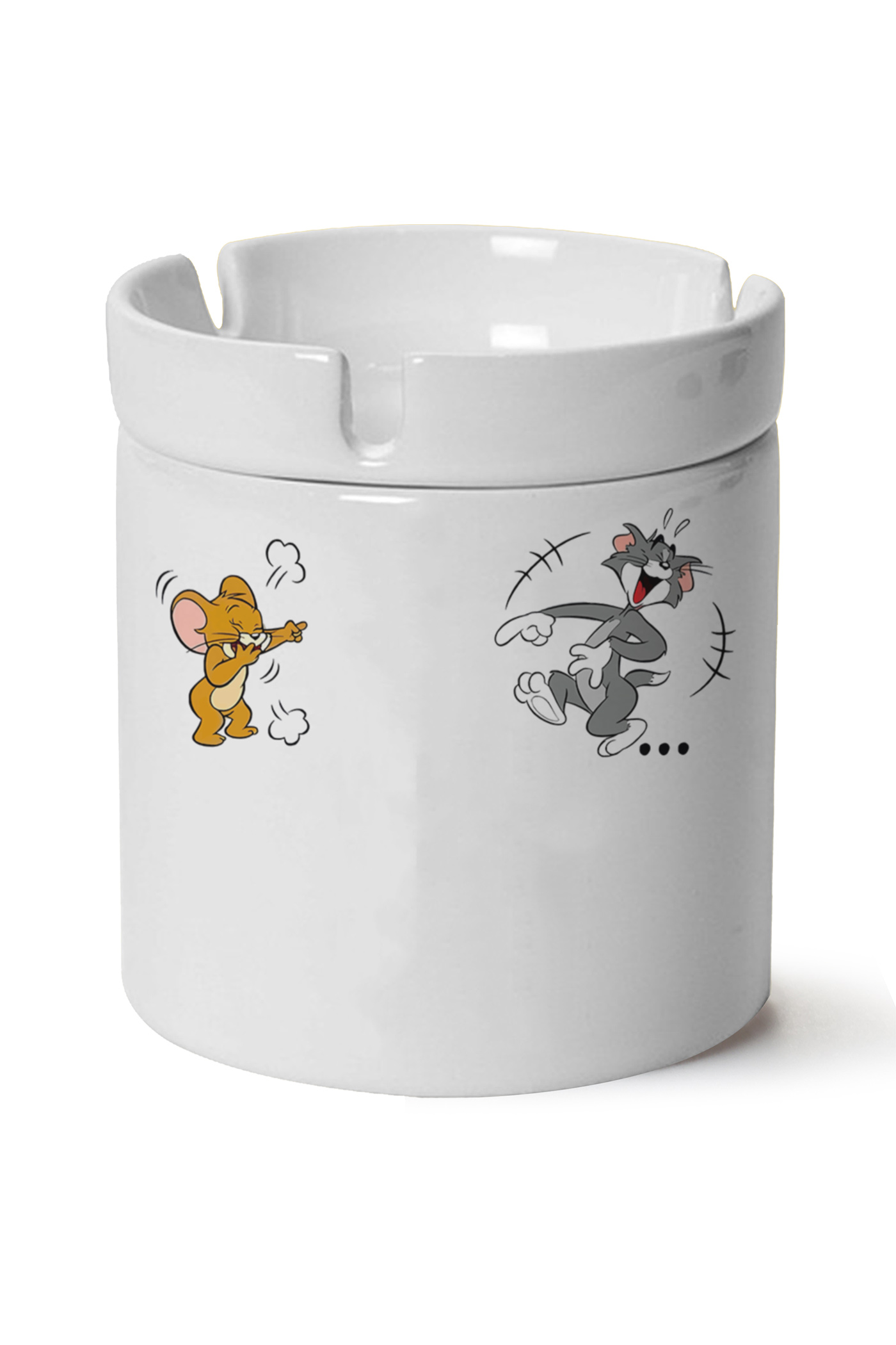 Tom&Jerry Baskılı Porselen At Söndür Küllük