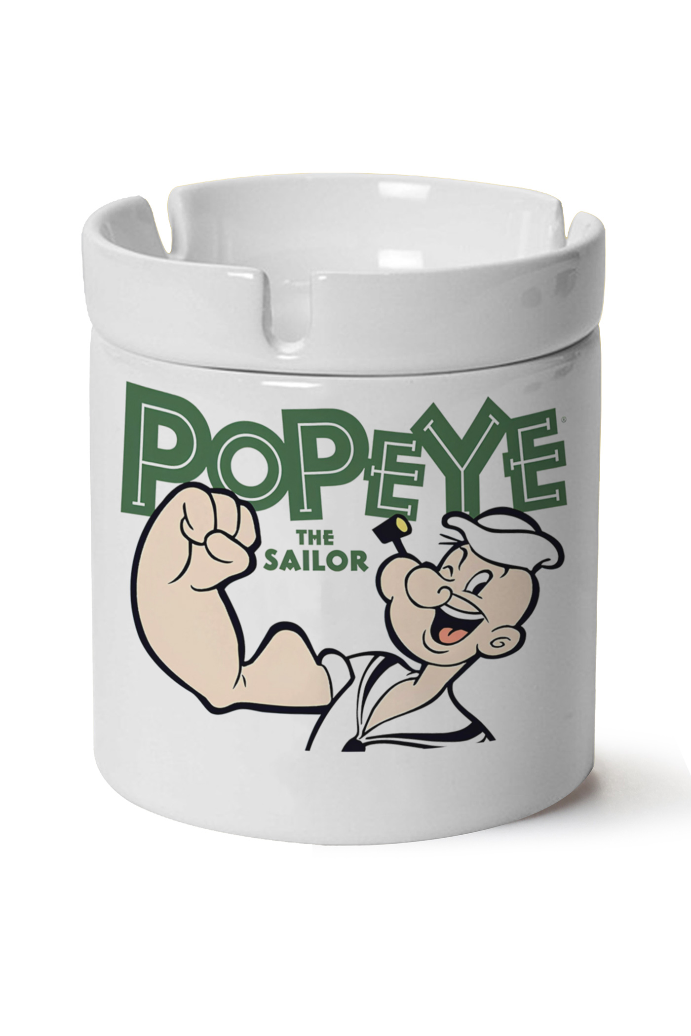 Temel Reis Baskılı Porselen At Söndür Küllük