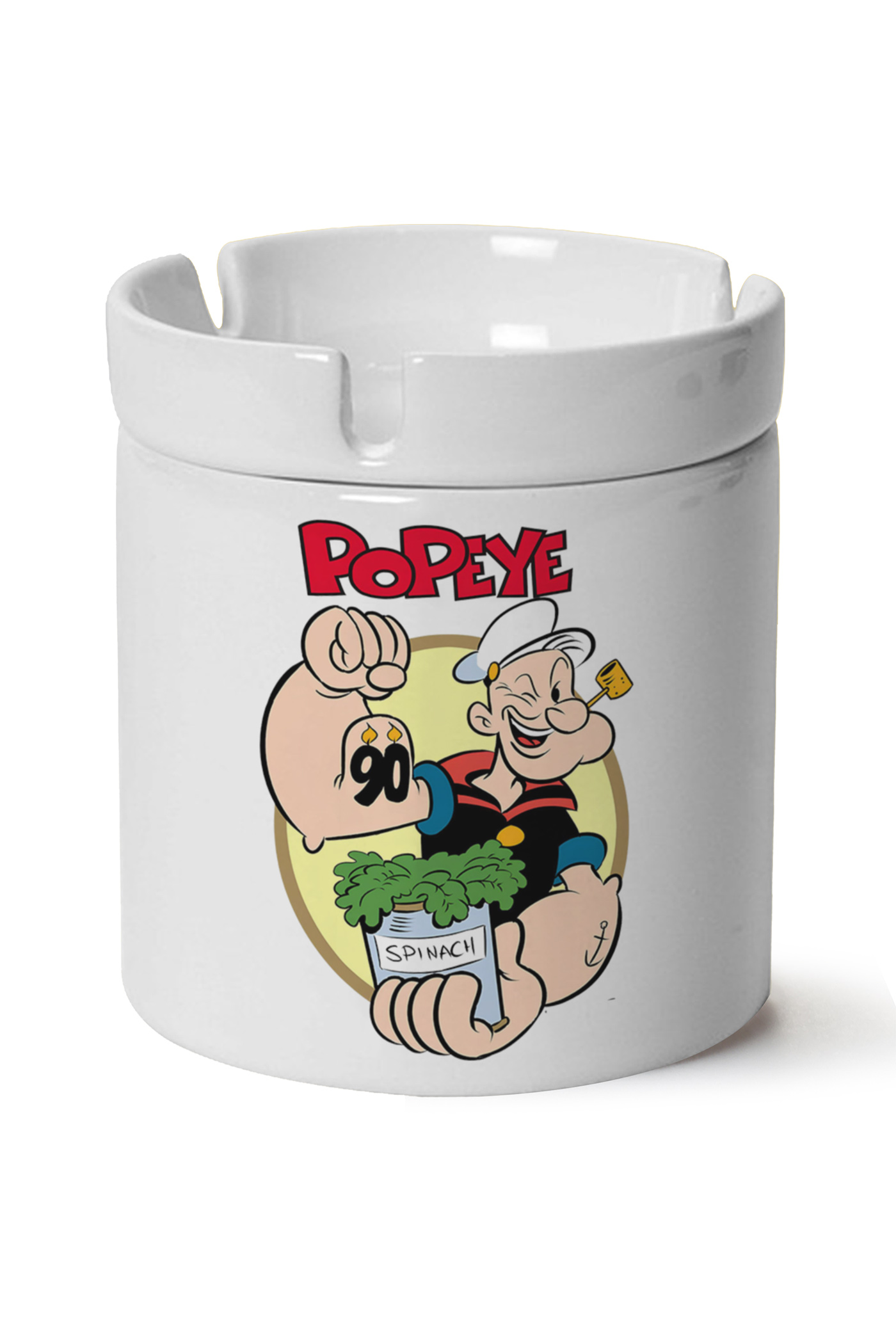 Temel Reis Baskılı Porselen At Söndür Küllük