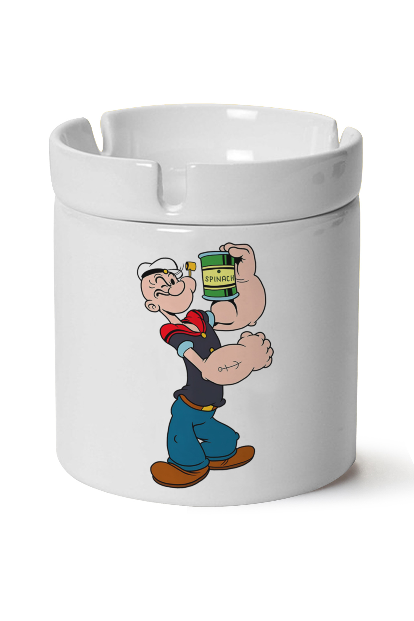 Temel Reis Baskılı Porselen At Söndür Küllük