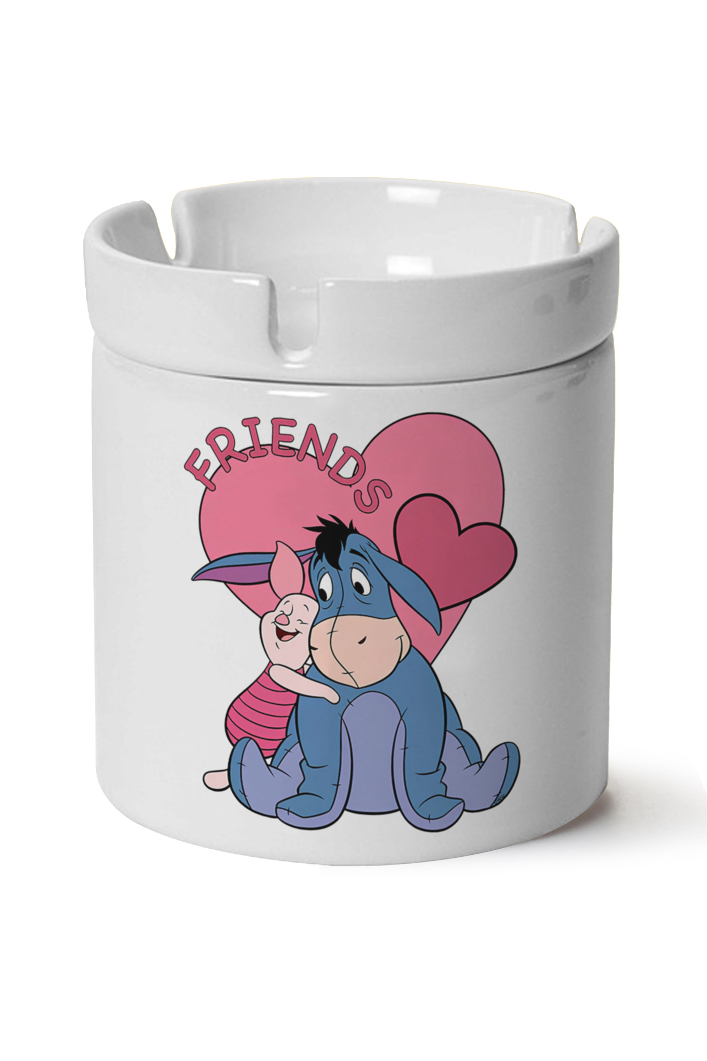 Eeyore Baskılı Porselen At Söndür Küllük