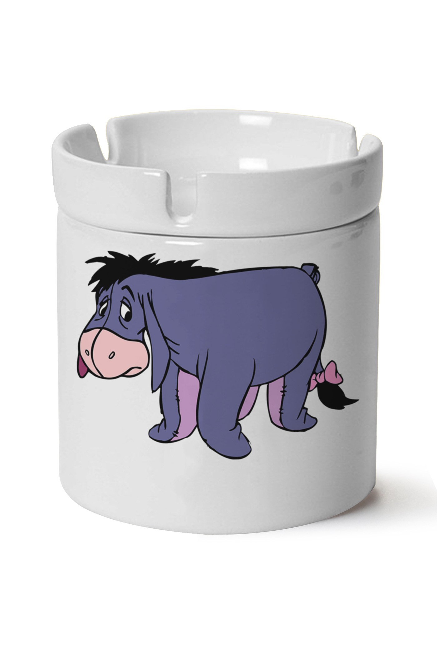 Eeyore Baskılı Porselen At Söndür Küllük