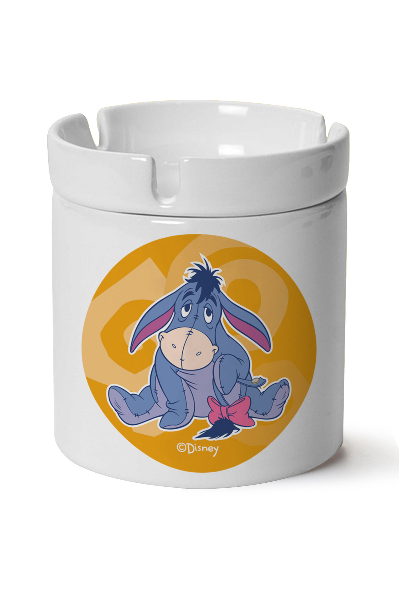 Eeyore Baskılı Porselen At Söndür Küllük