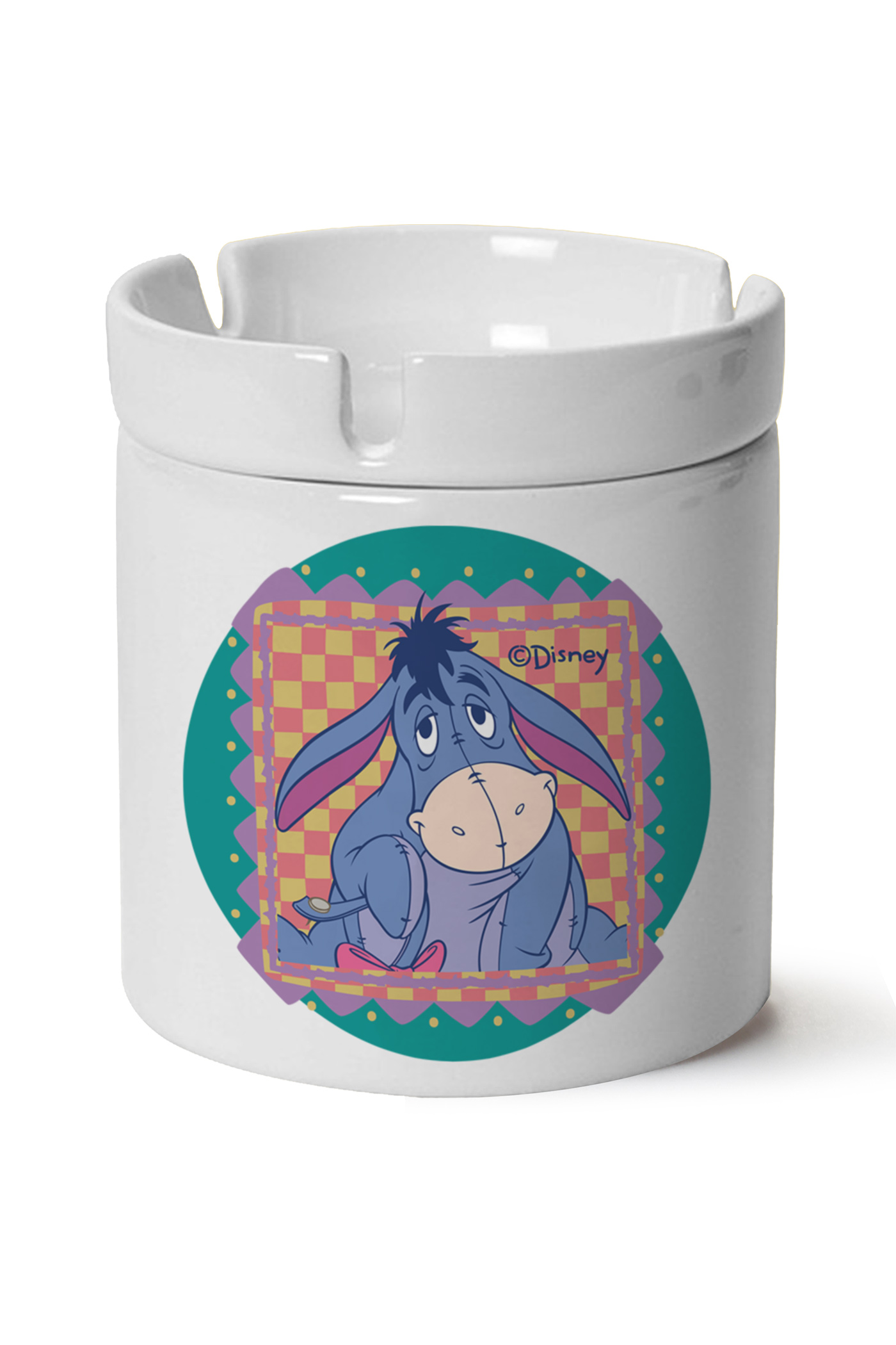 Eeyore Baskılı Porselen At Söndür Küllük