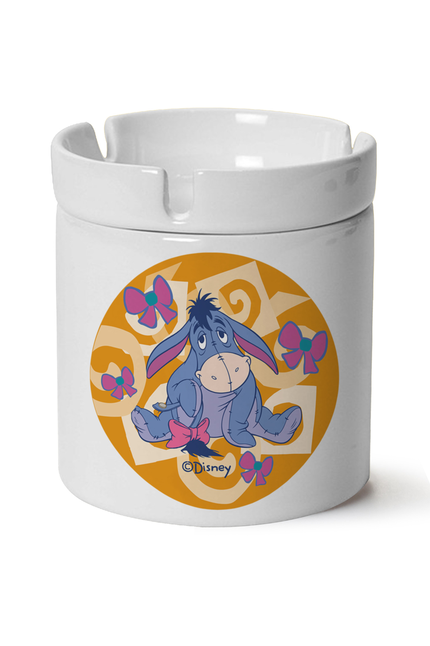 Eeyore Baskılı Porselen At Söndür Küllük