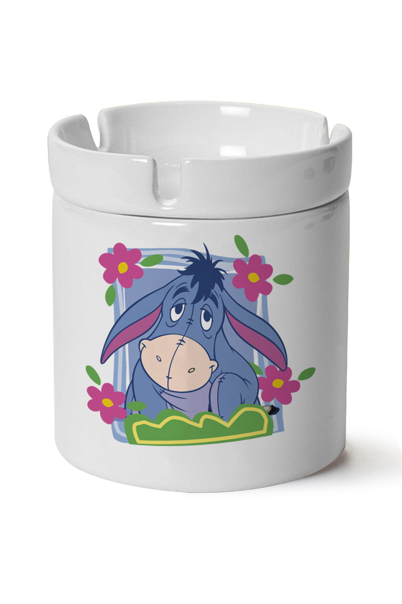 Eeyore Baskılı Porselen At Söndür Küllük