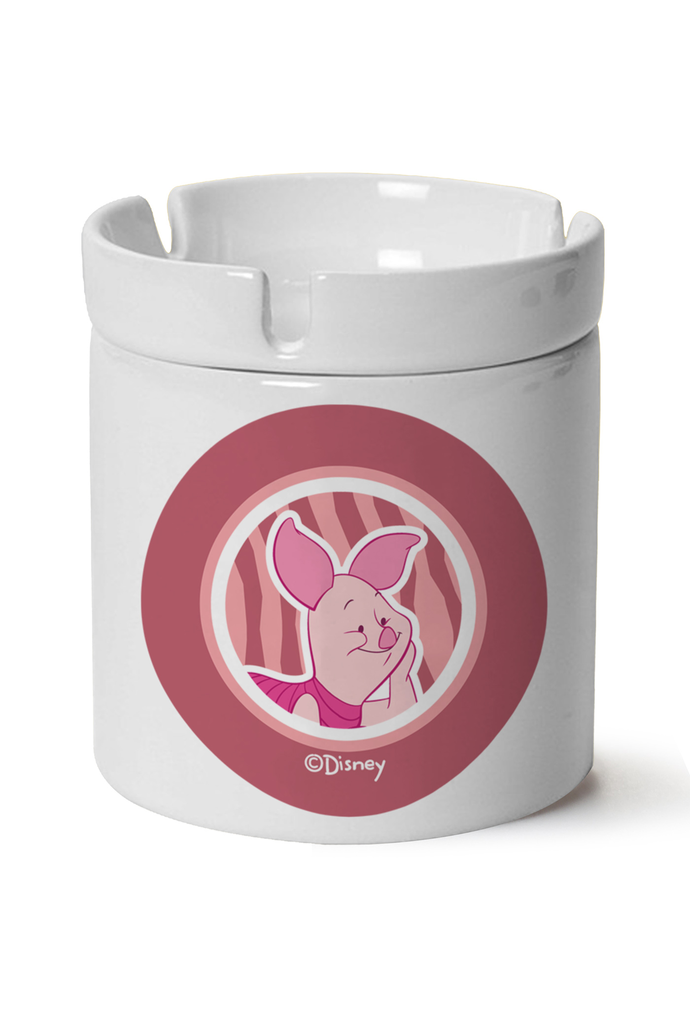 Piglet Baskılı Porselen At Söndür Küllük