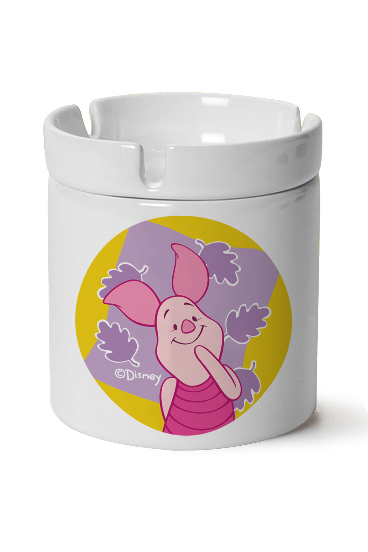 Piglet Baskılı Porselen At Söndür Küllük