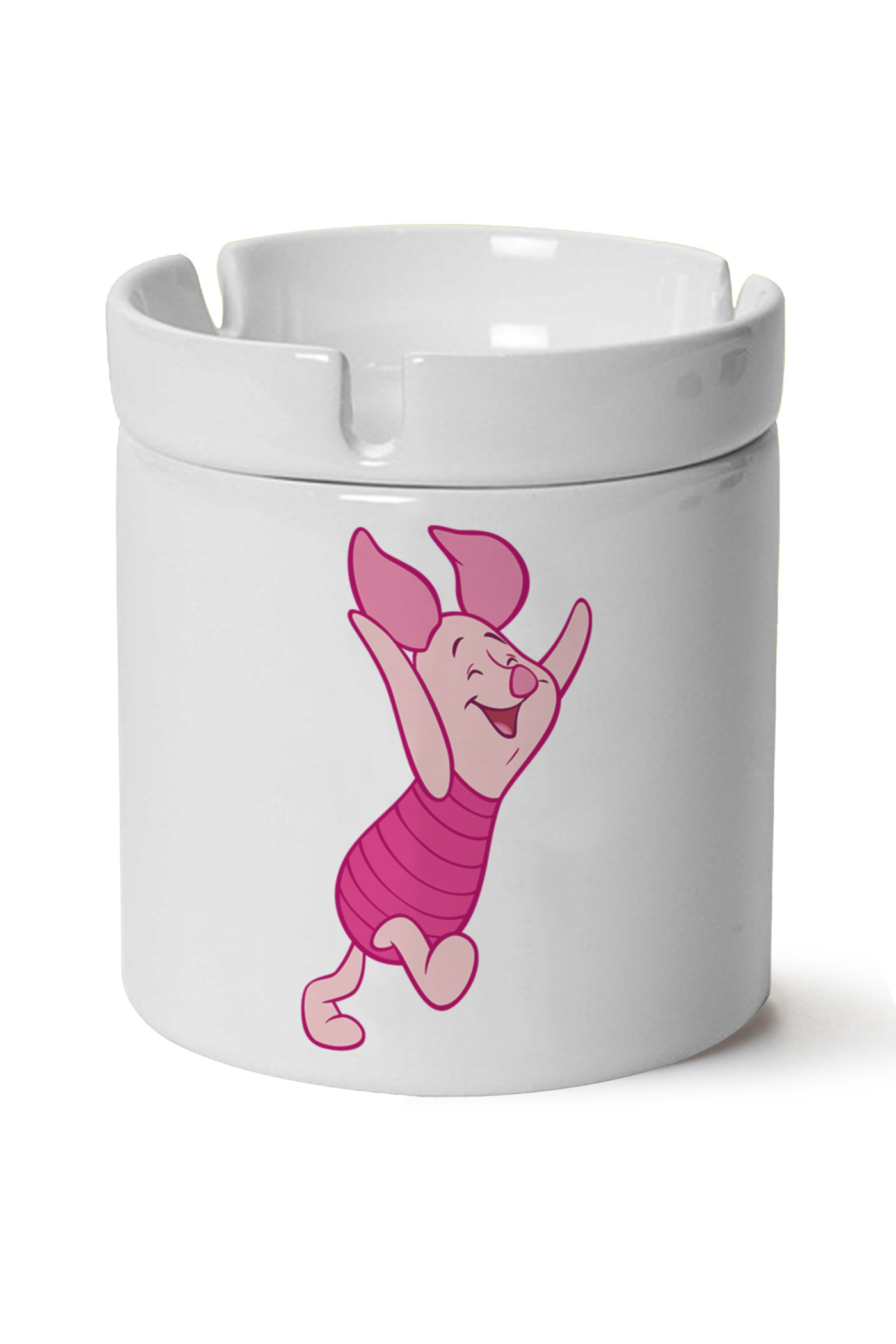 Piglet Baskılı Porselen At Söndür Küllük