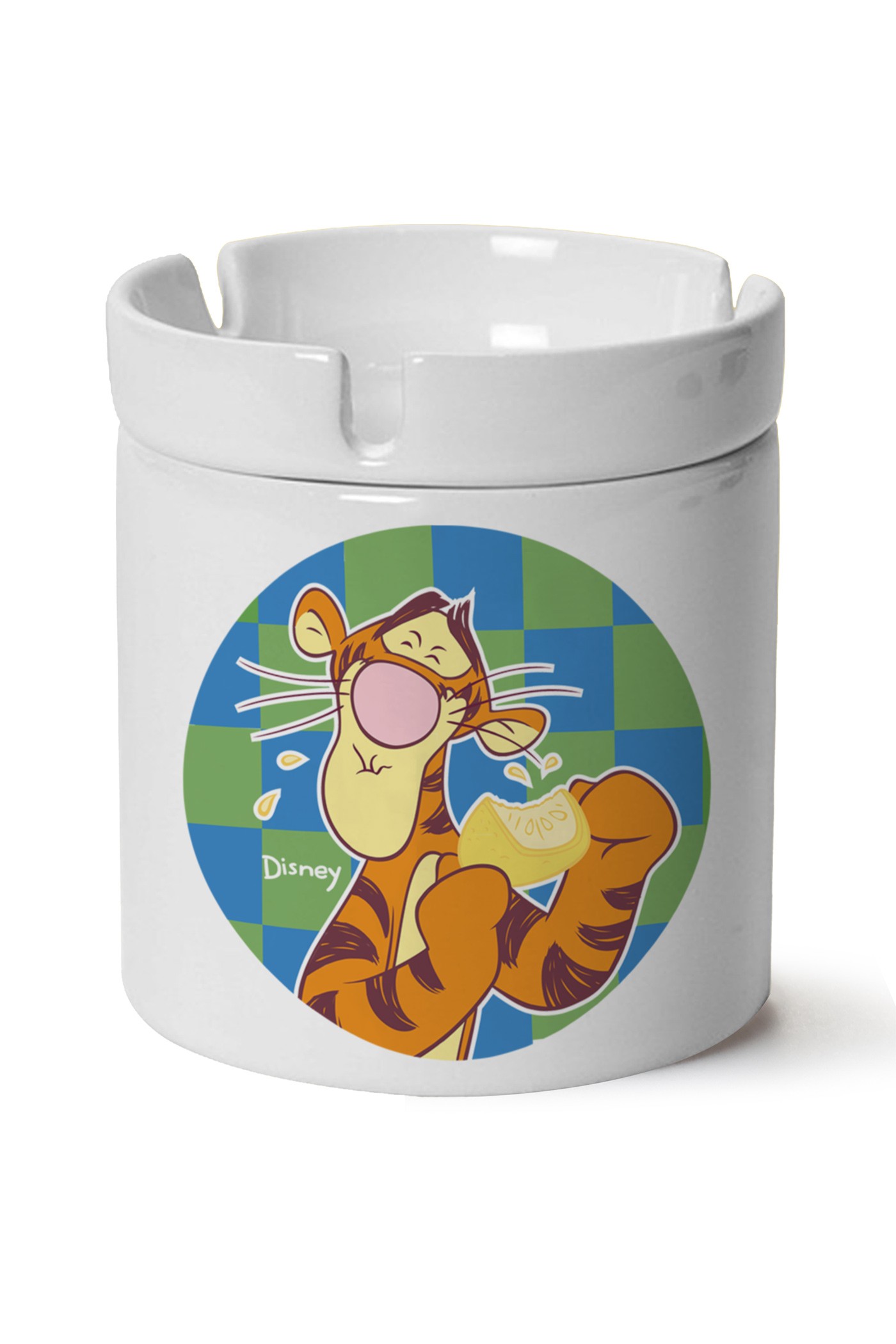 Tigger Baskılı Porselen At Söndür Küllük