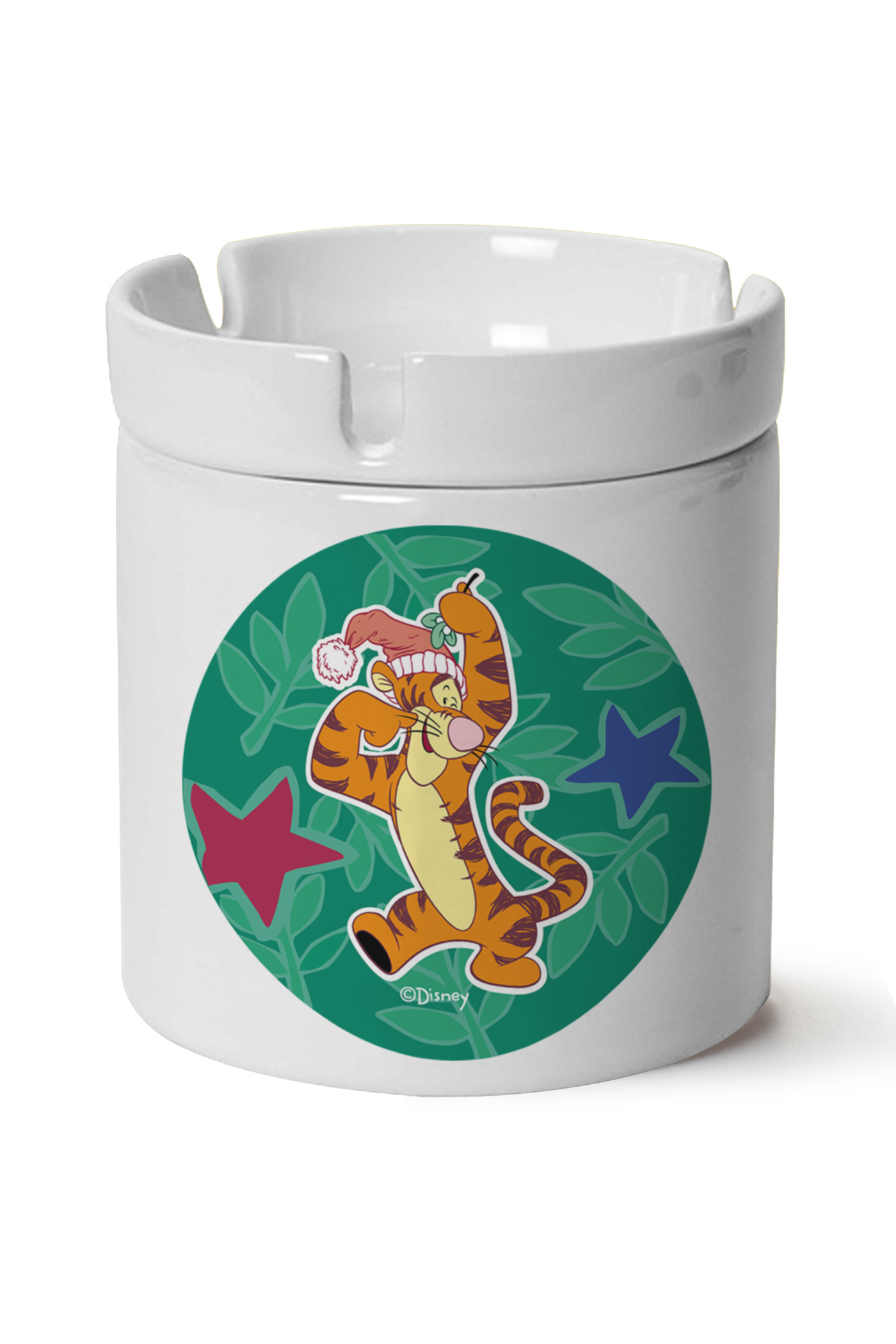 Tigger Baskılı Porselen At Söndür Küllük