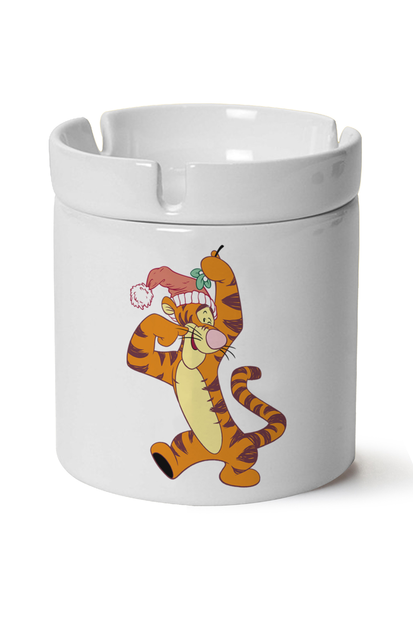 Tigger Baskılı Porselen At Söndür Küllük