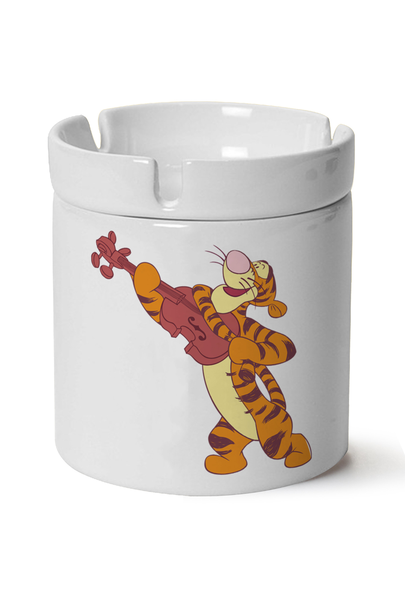 Tigger Baskılı Porselen At Söndür Küllük