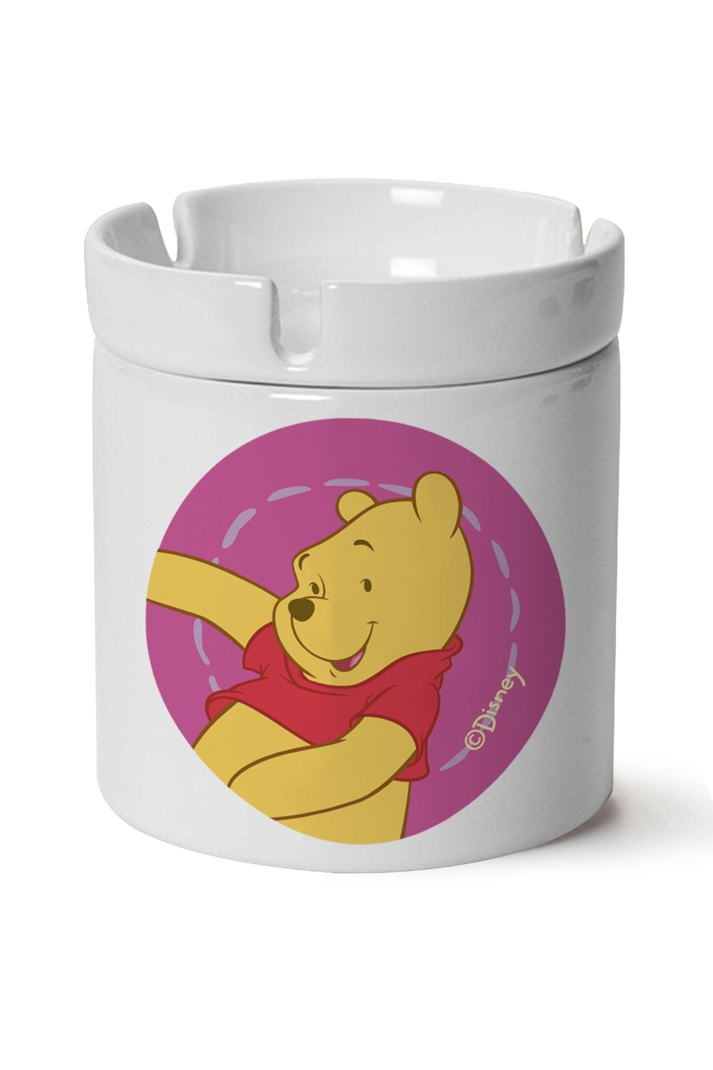 Winnie The Pooh Baskılı Porselen At Söndür Küllük