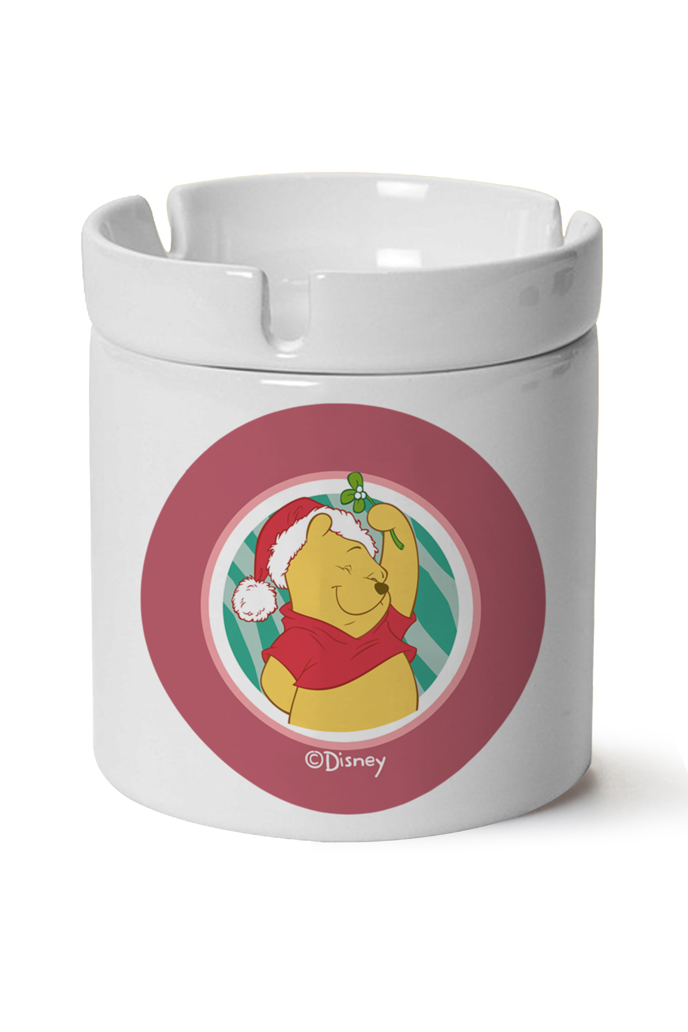 Winnie The Pooh Baskılı Porselen At Söndür Küllük