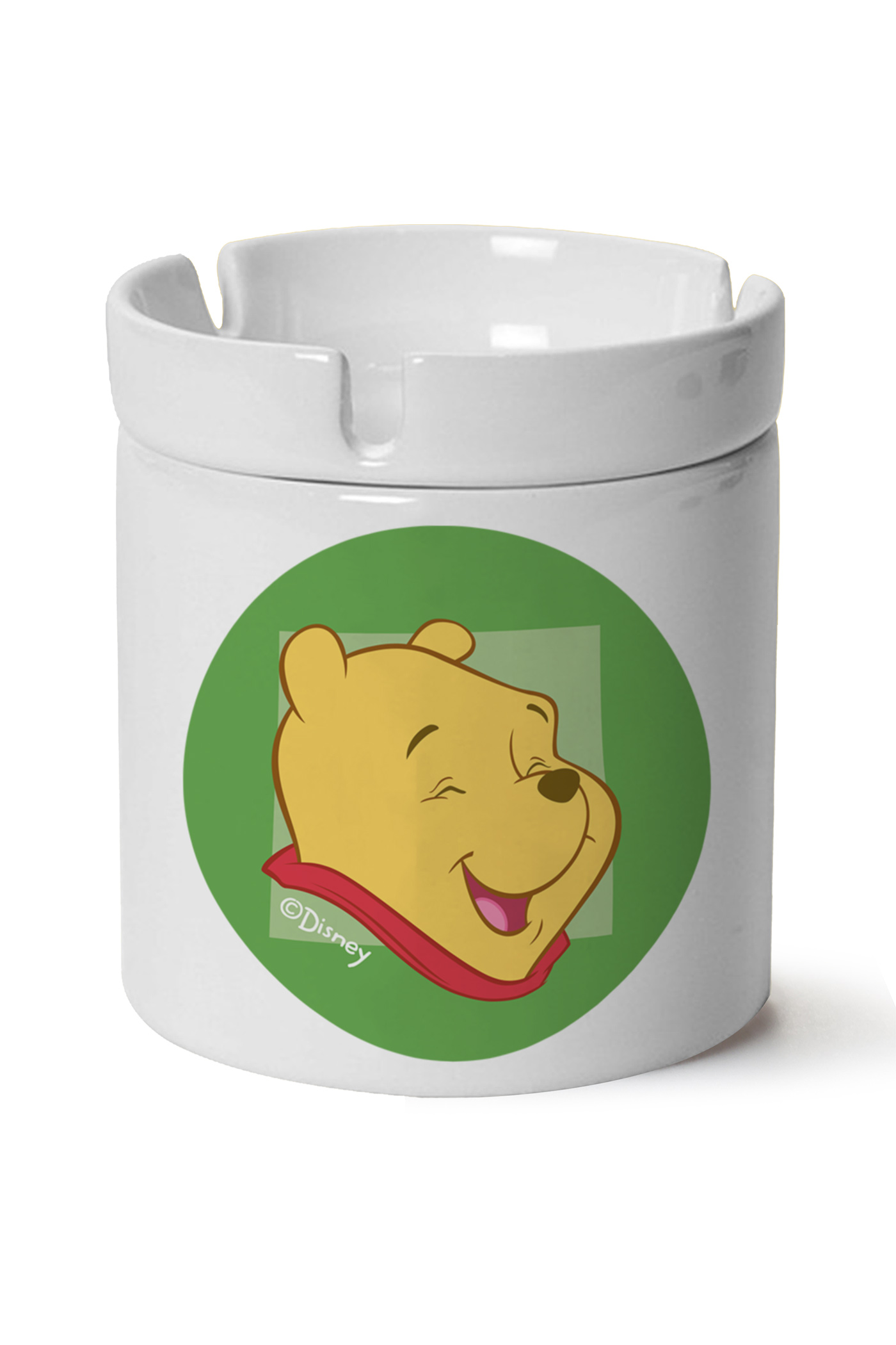 Winnie The Pooh Baskılı Porselen At Söndür Küllük