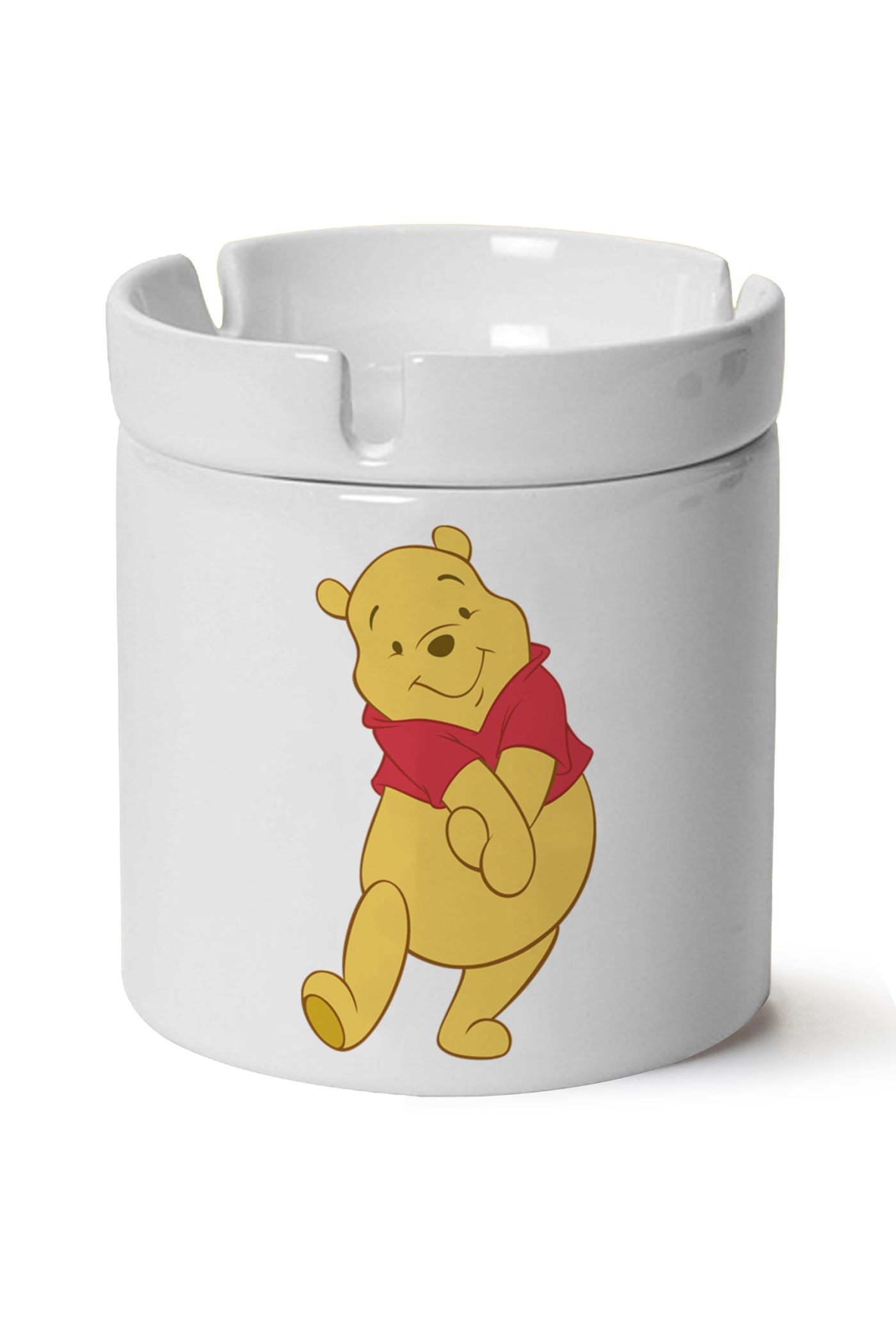 Winnie The Pooh Baskılı Porselen At Söndür Küllük