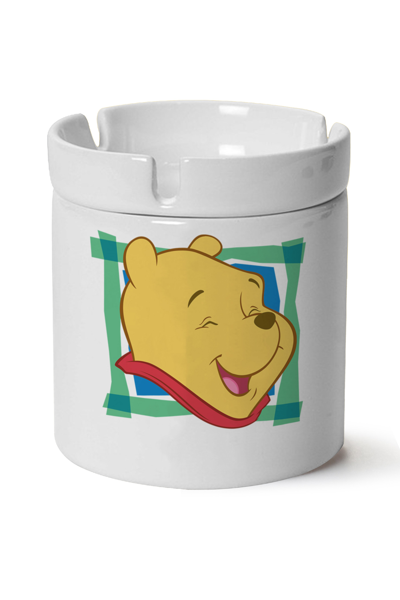 Winnie The Pooh Baskılı Porselen At Söndür Küllük