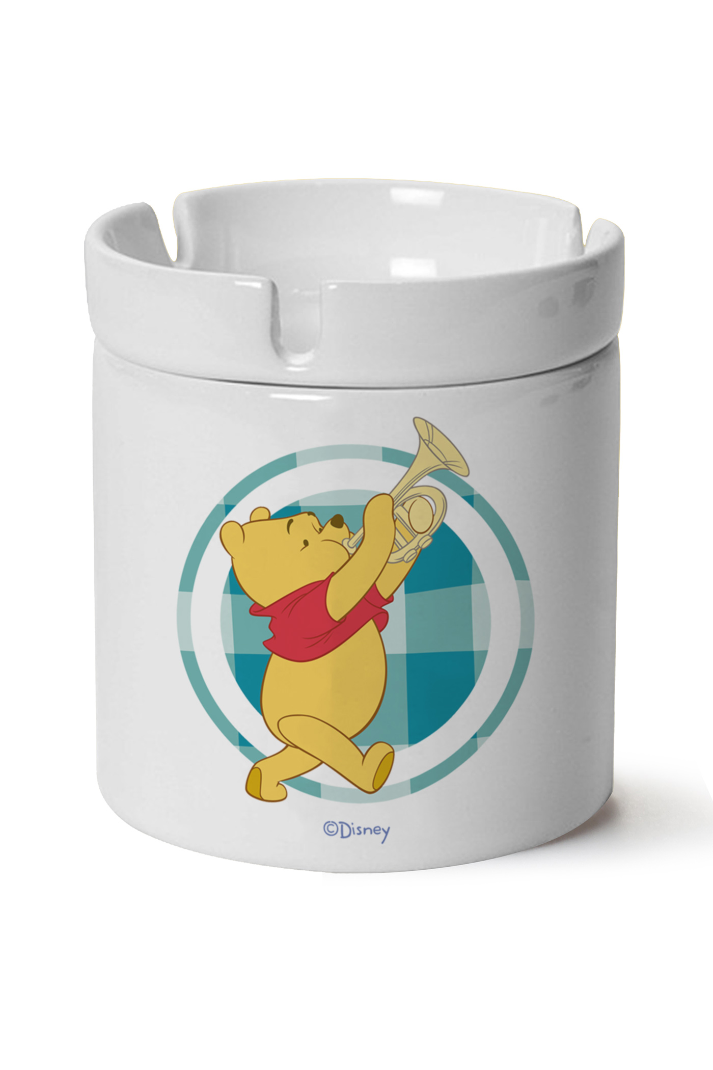 Winnie The Pooh Baskılı Porselen At Söndür Küllük