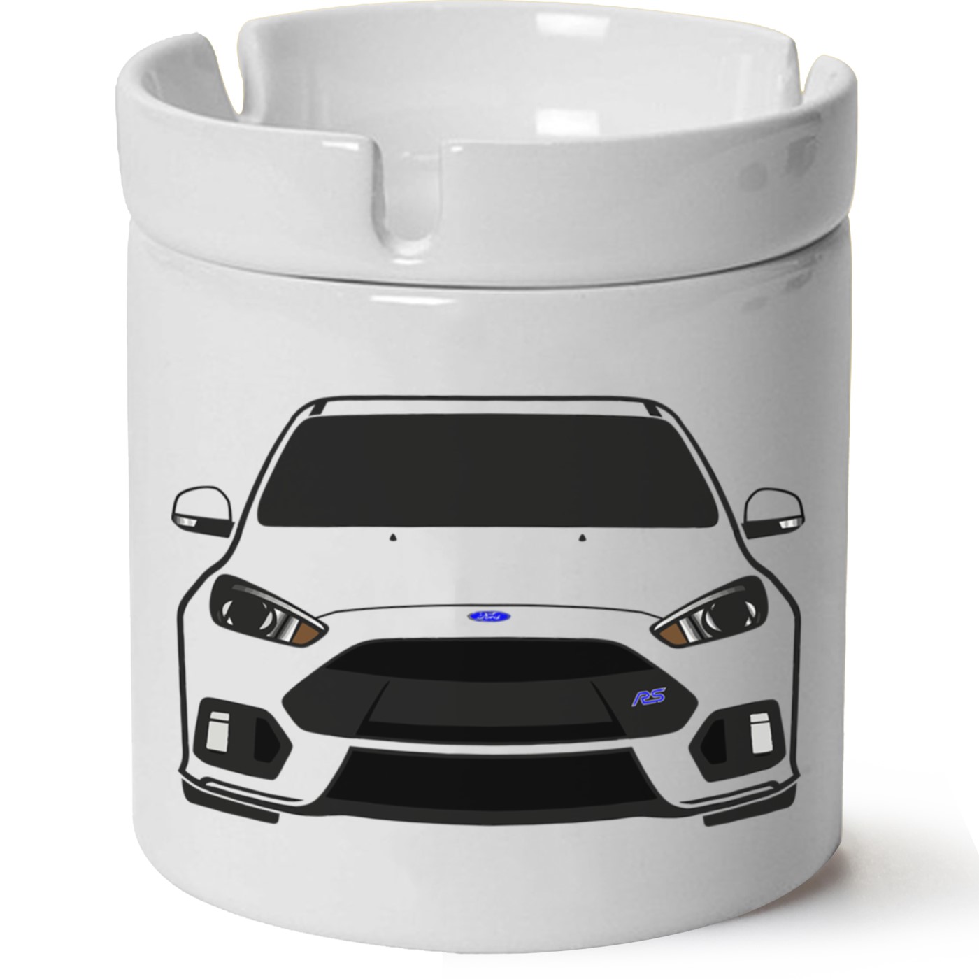 Ford Focus Mk3 Baskılı Porselen At Söndü Küllük