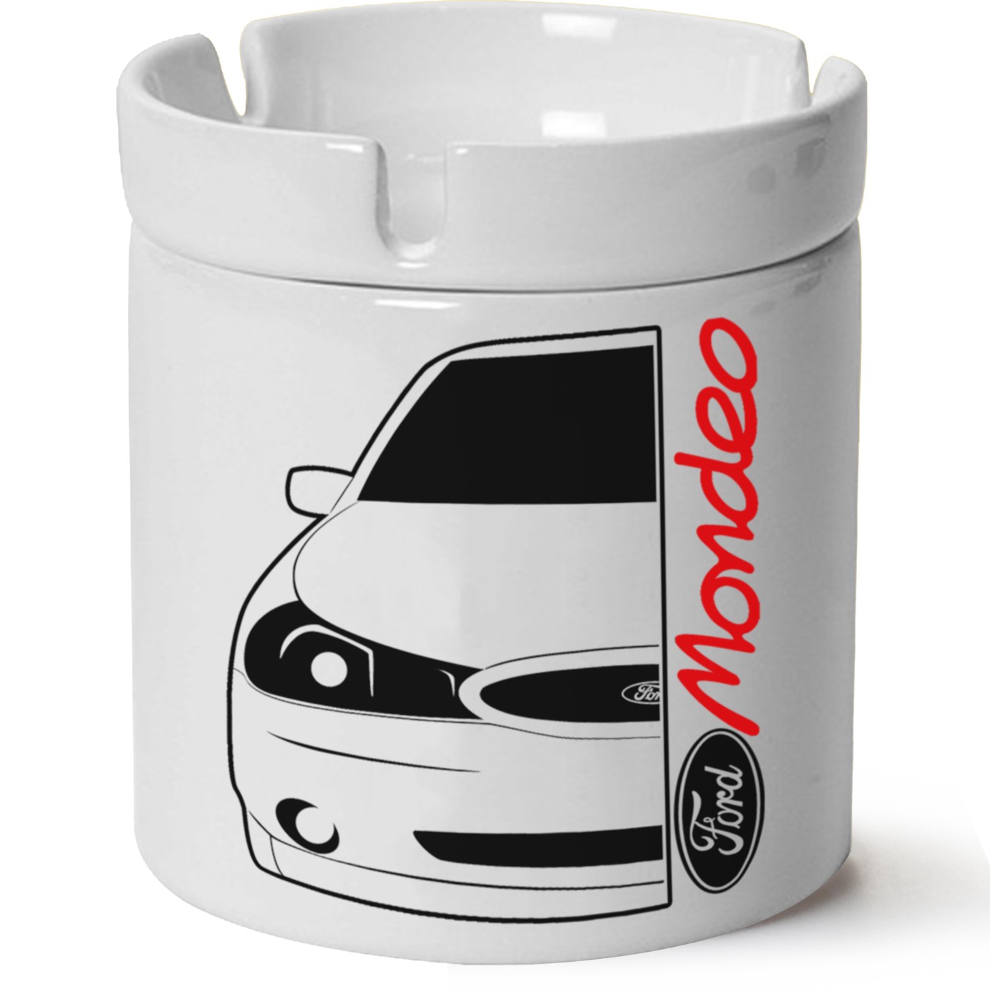 Ford Mondeo Mk2 Baskılı Porselen At Söndü Küllük