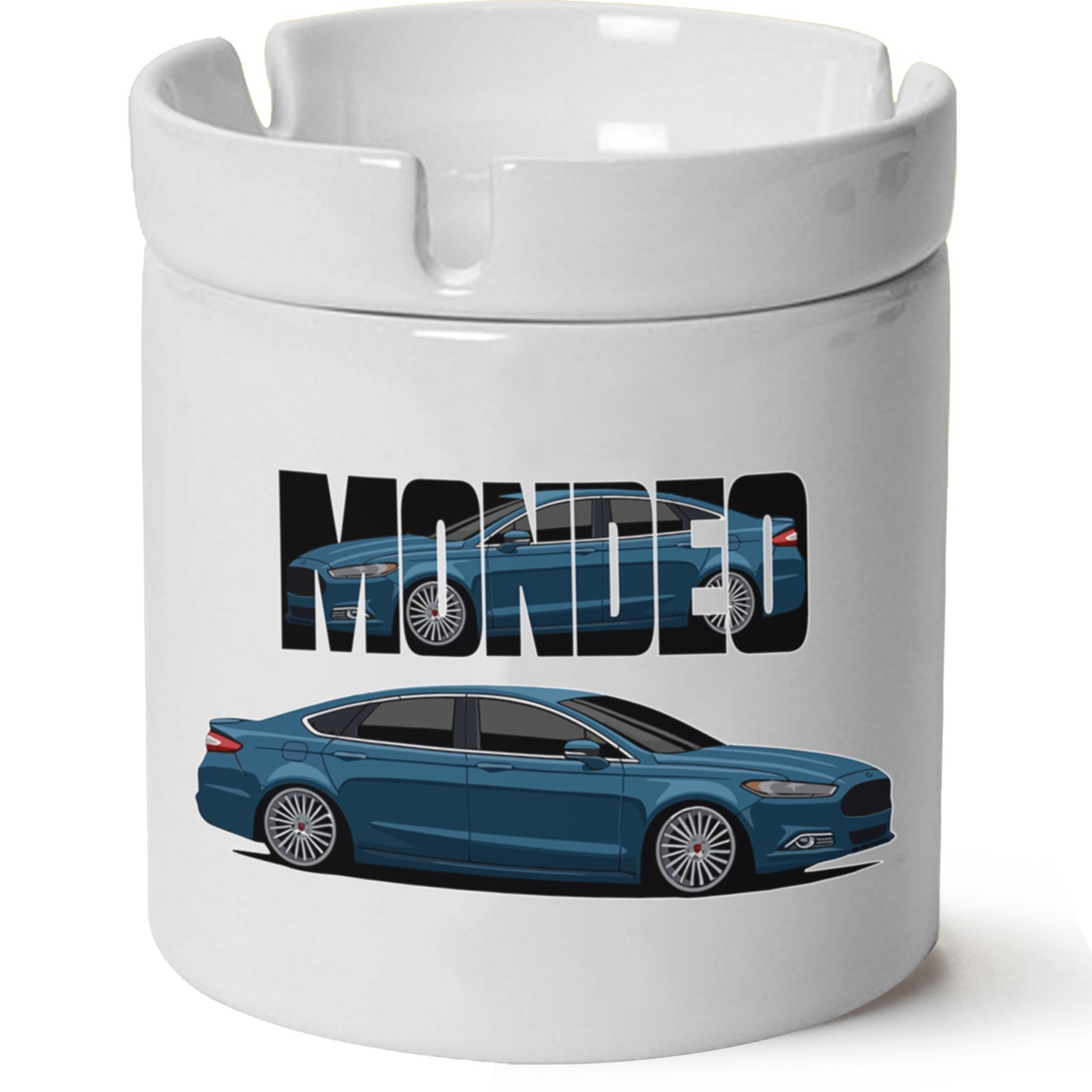 Ford Mondeo Mk5 Baskılı Porselen At Söndü Küllük