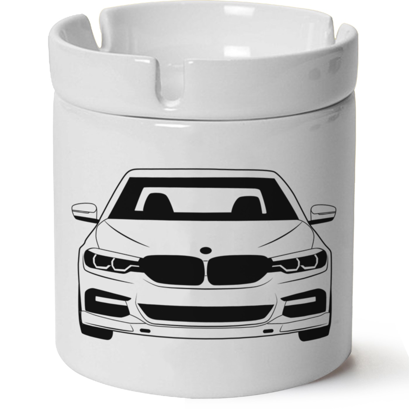 Bmw G30 Baskılı Porselen At Söndür Küllük