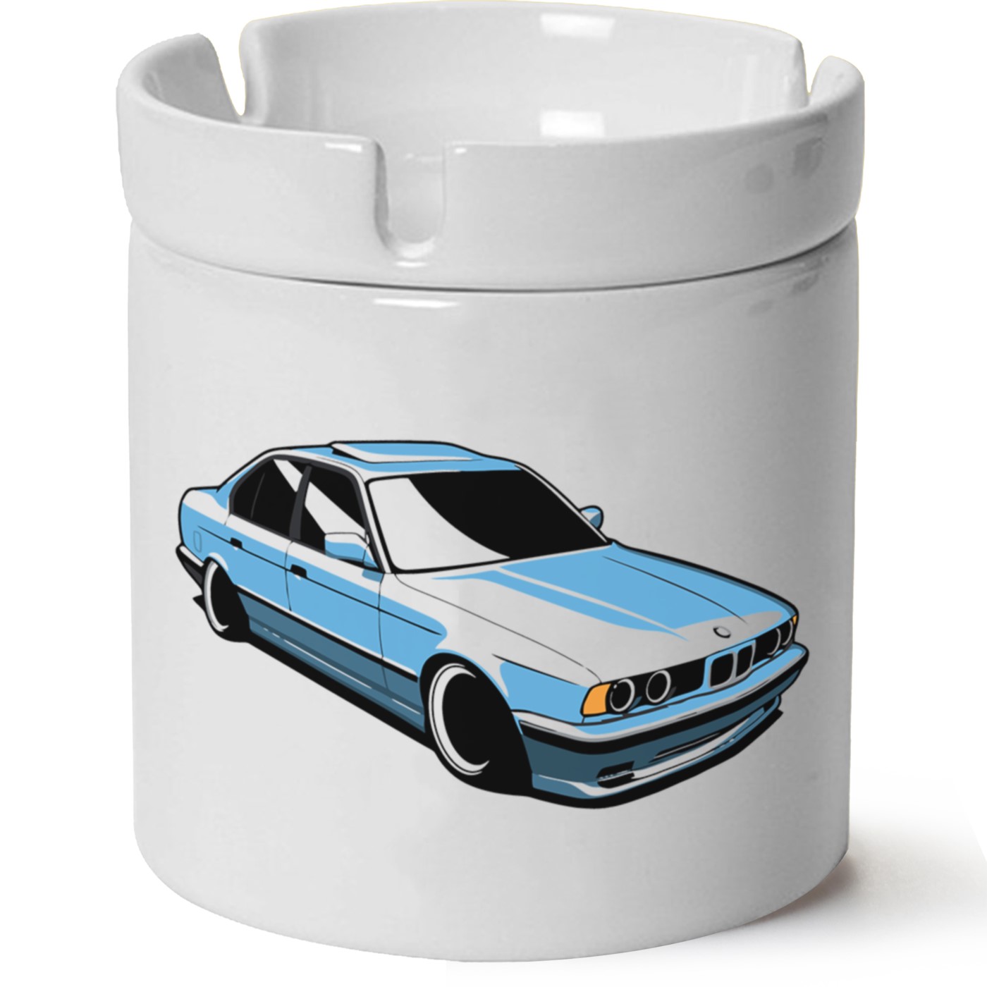 Bmw E34 Baskılı Porselen At Söndür Küllük