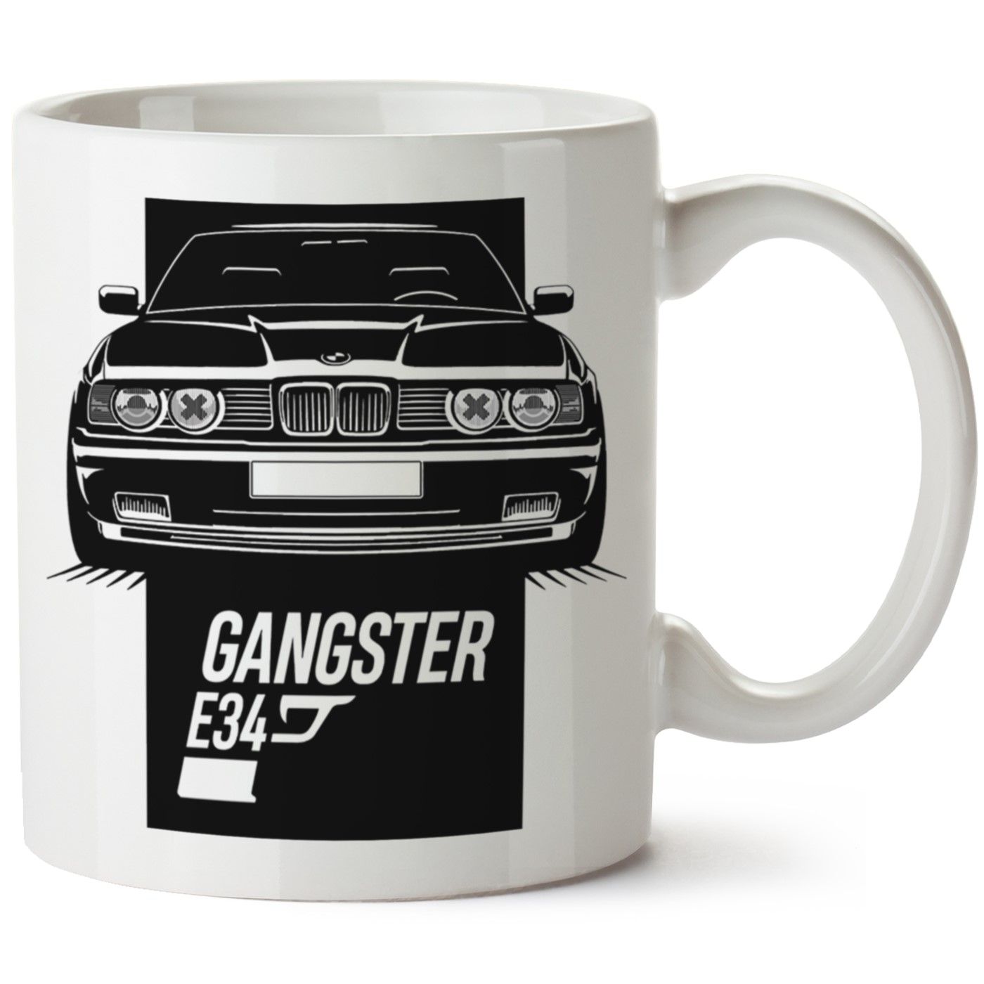 Bmw E34 Baskılı Porselen At Söndür Küllük