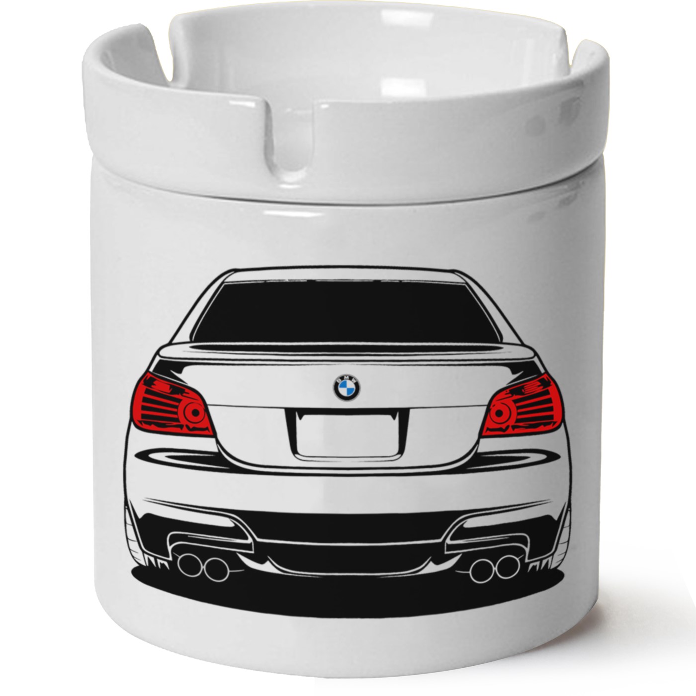 Bmw E60 Baskılı Porselen At Söndür Küllük