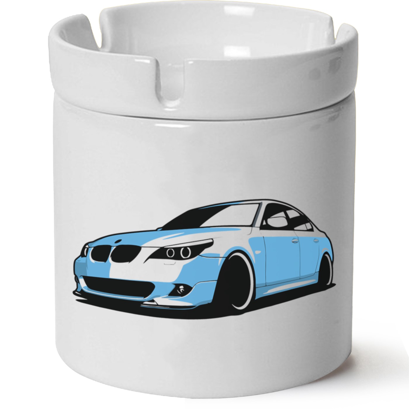 Bmw E60 Baskılı Porselen At Söndür Küllük