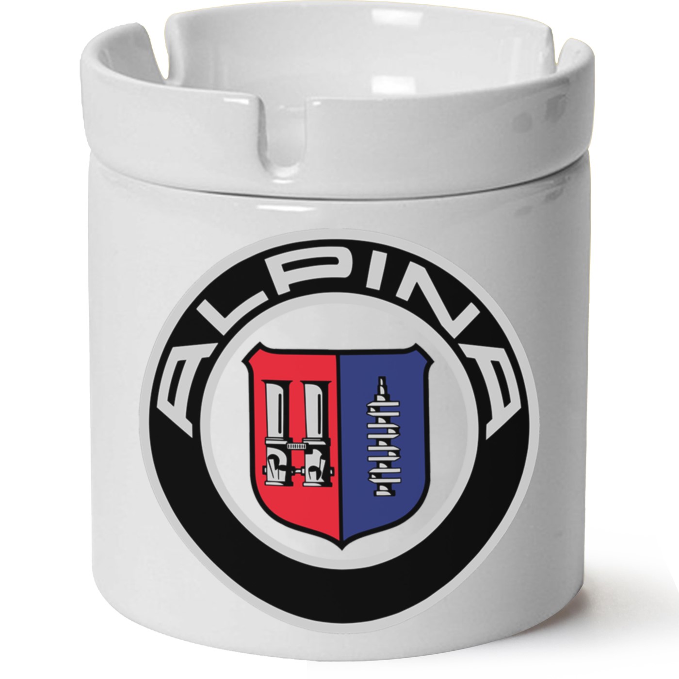 Bmw Alphina Baskılı Porselen At Söndür Küllük