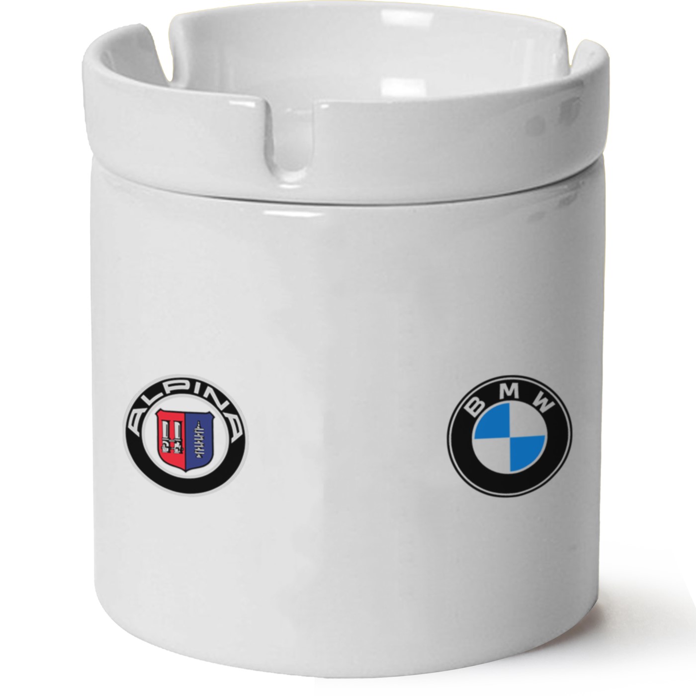 Bmw Alphina Baskılı Porselen At Söndür Küllük