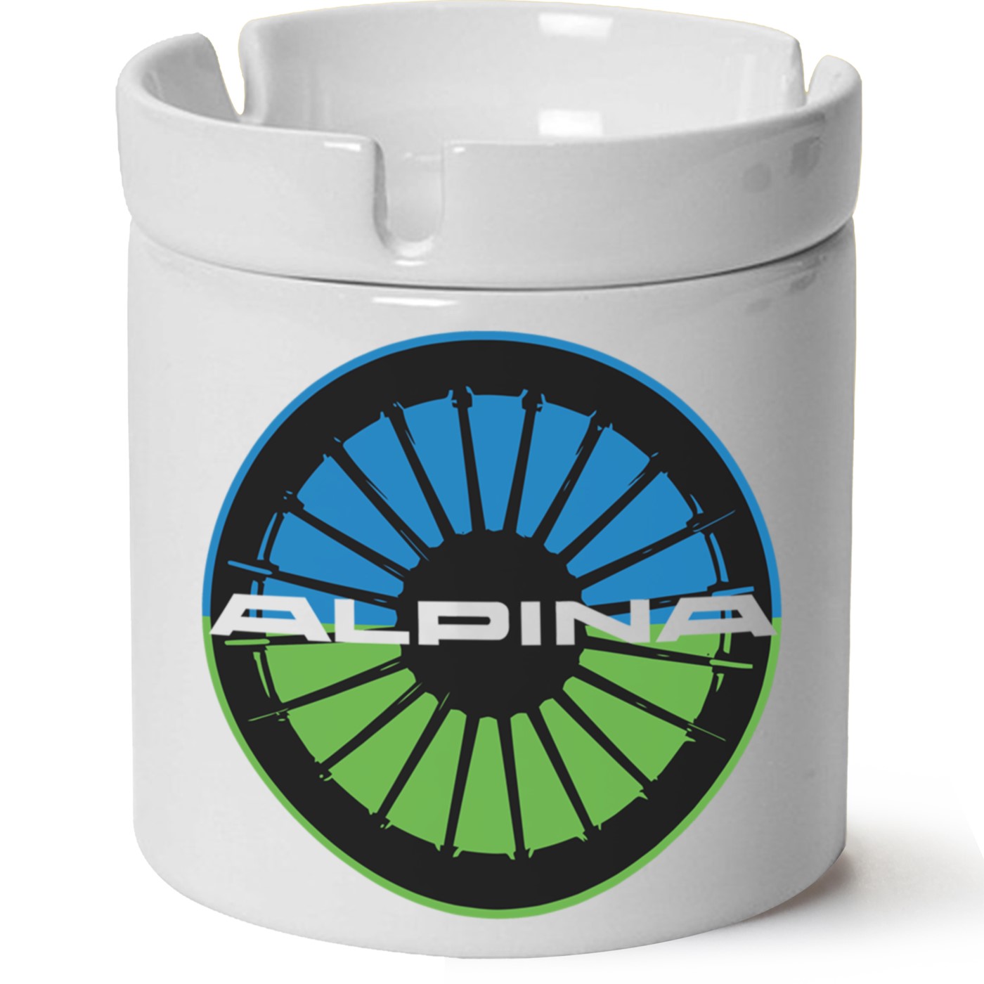 Bmw Alphina Baskılı Porselen At Söndür Küllük