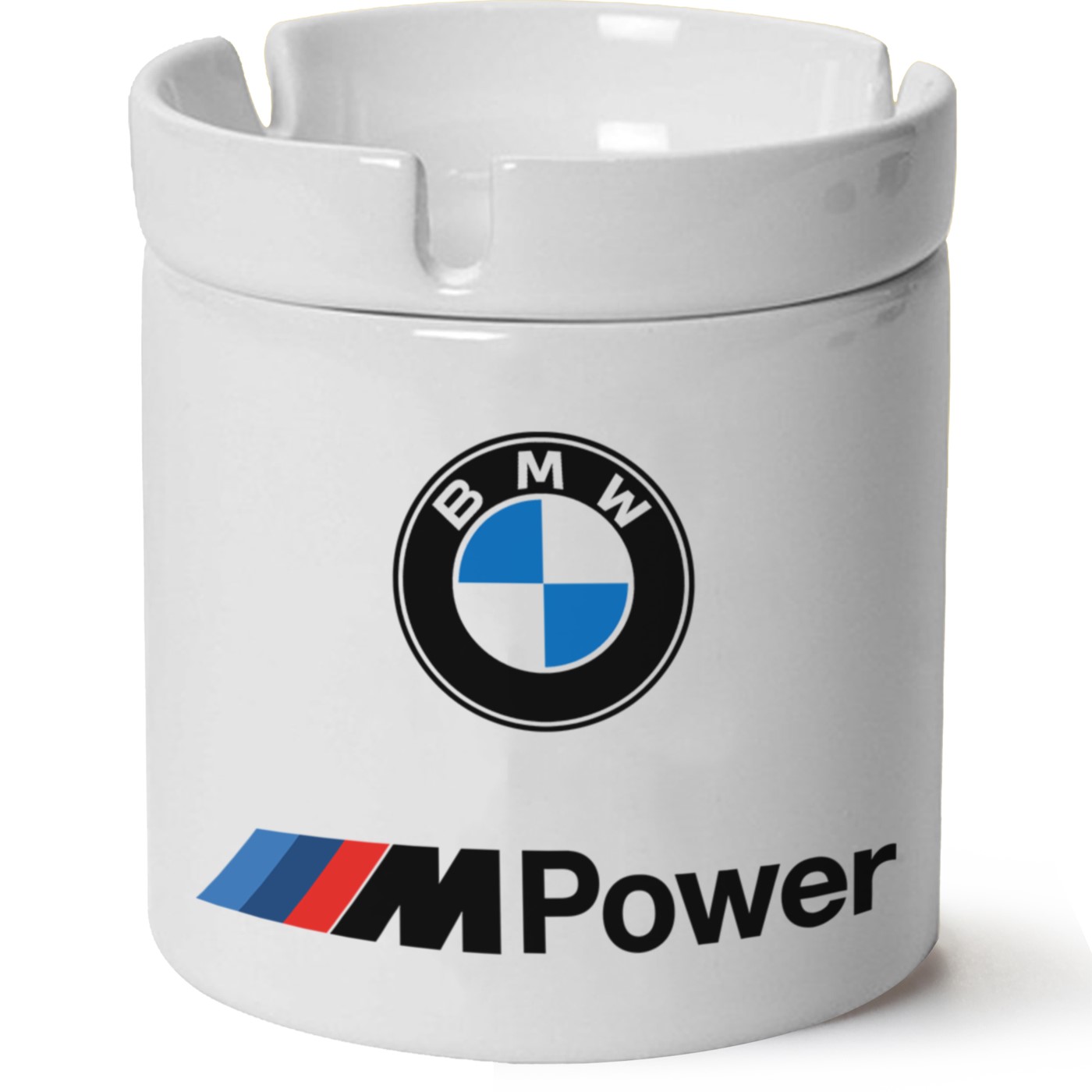 Bmw M Logo Baskılı Porselen At Söndür Küllük